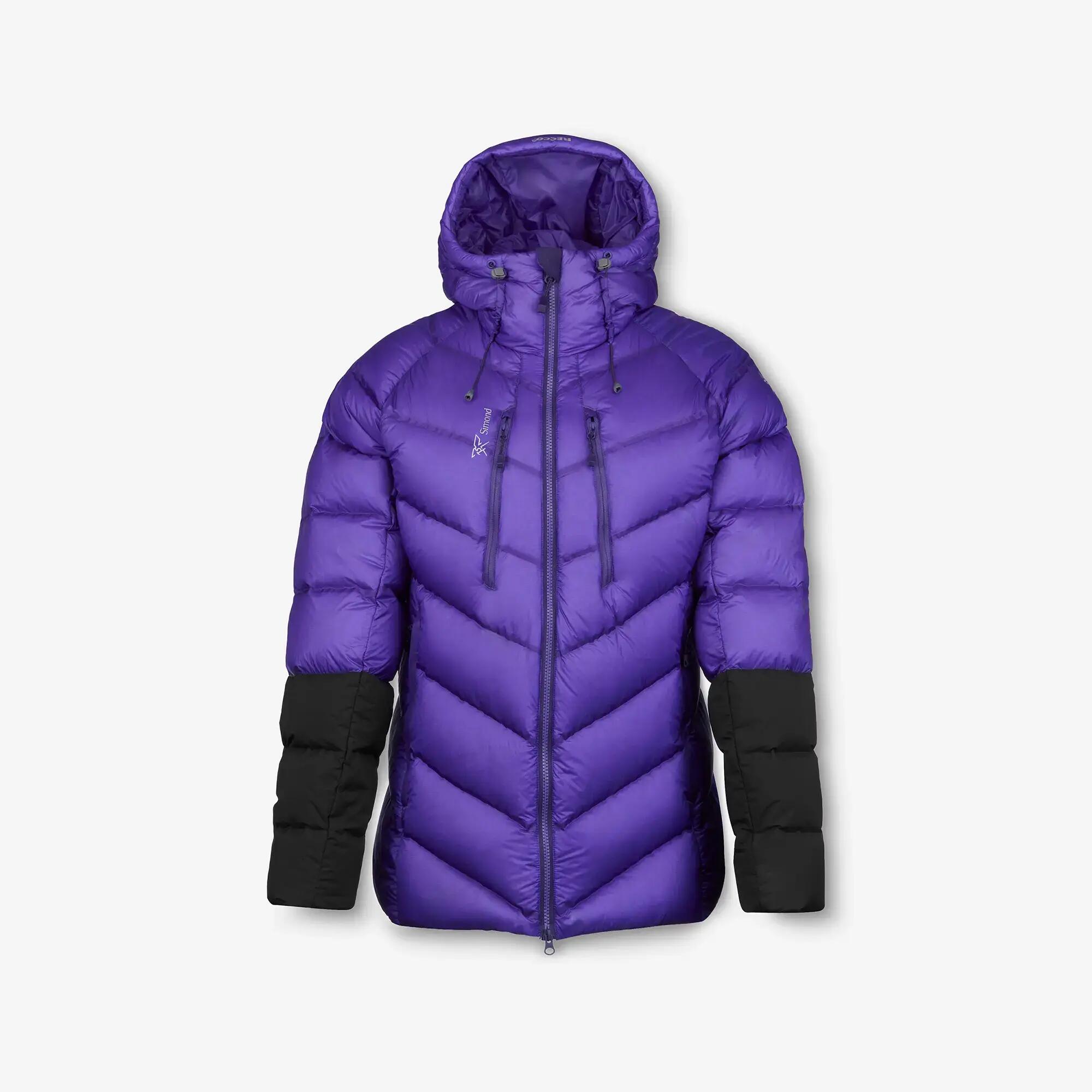 Piumino alpinismo donna MAKALU viola | -24°C 13/13