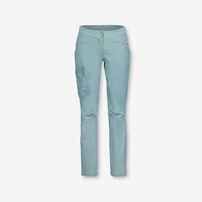 Pantaloni arrampicata donna VERTIKA blu