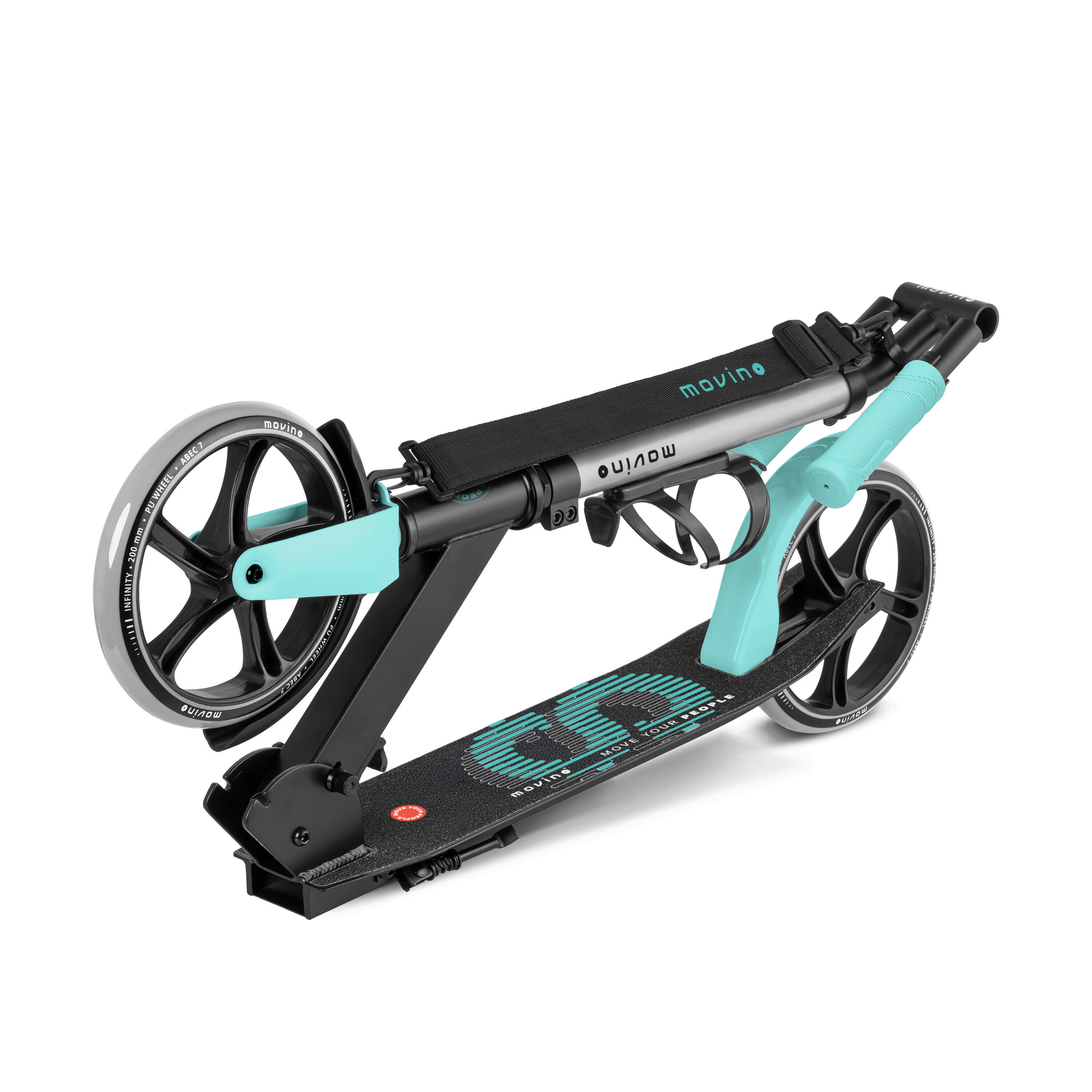 Hulajnoga miejska Movino Infinity Mint 3,5 kg + pasek 4/8