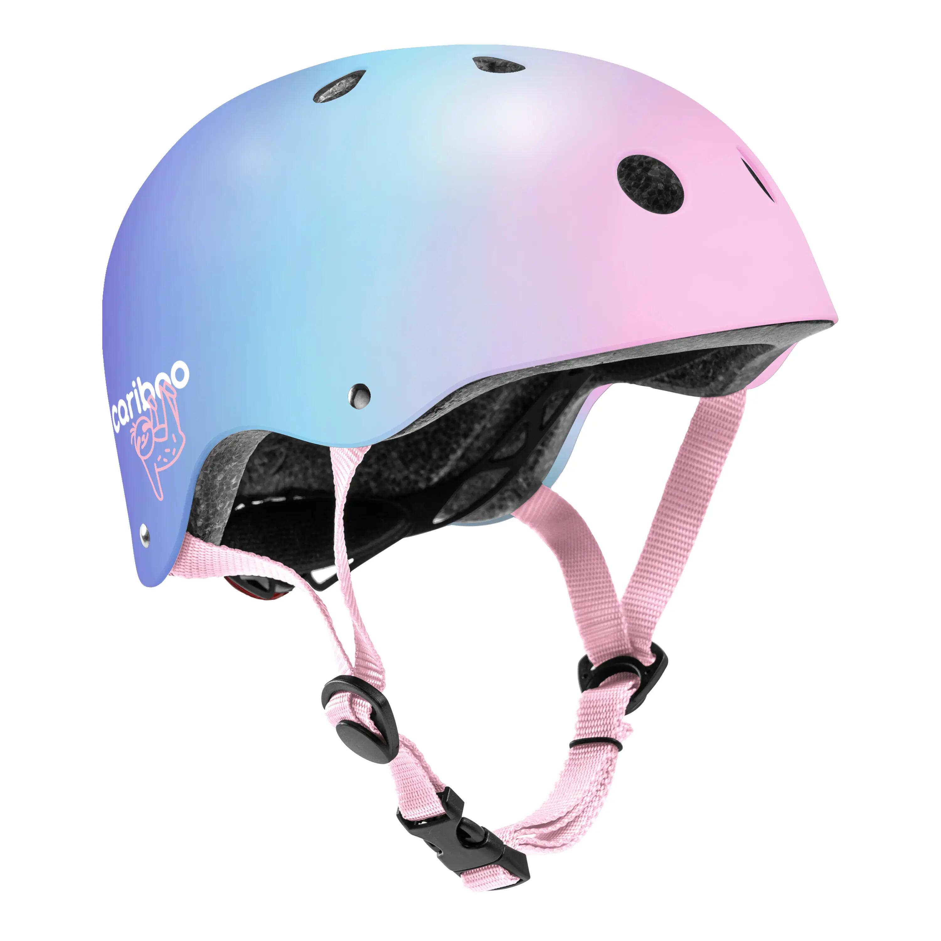 Kask rowerowy dla dzieci Cariboo Rainbow XS/S 48-52 cm 3/8