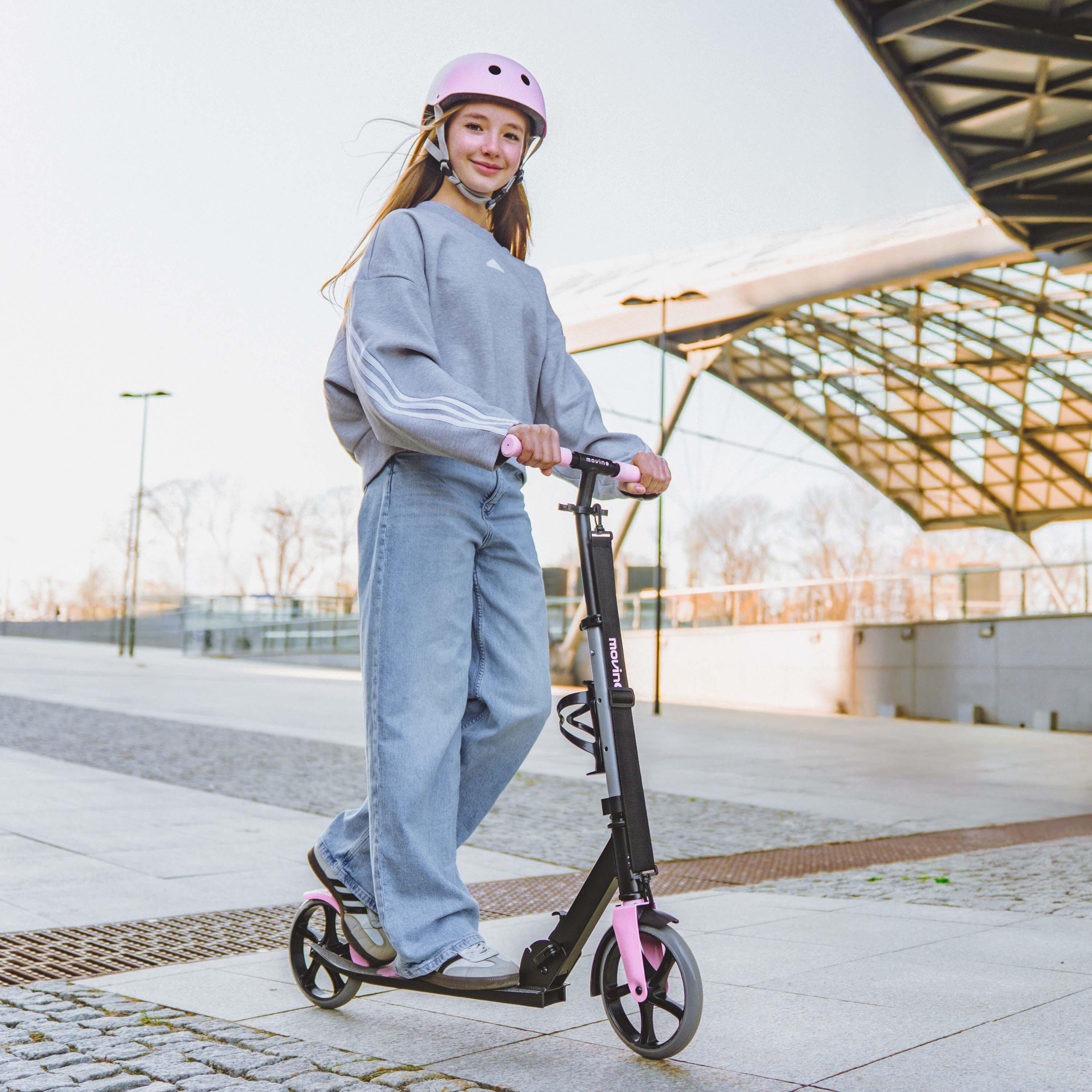 Hulajnoga miejska Movino Infinity Pink 3,5 kg + pasek