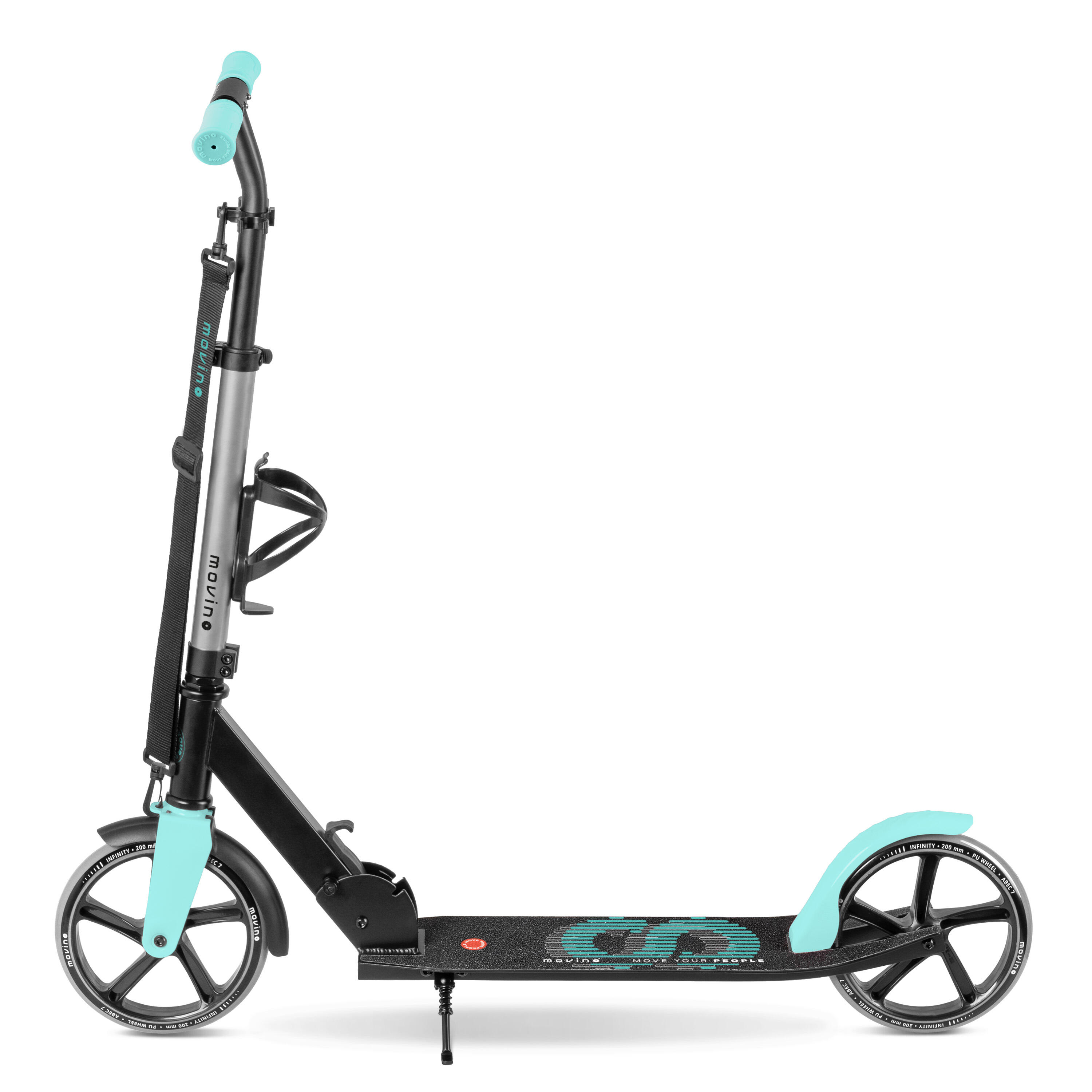 Hulajnoga miejska Movino Infinity Mint 3,5 kg + pasek 3/8