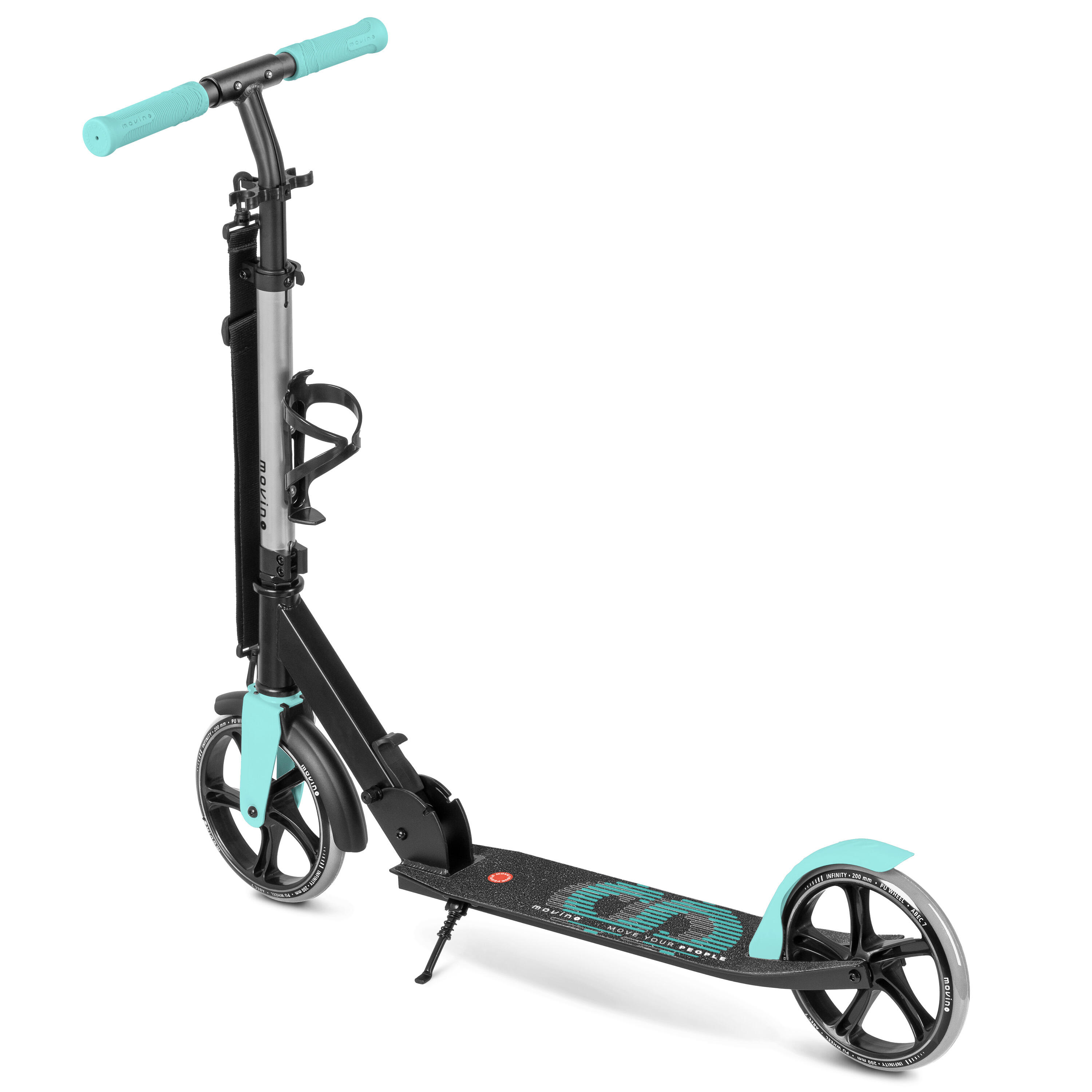 Hulajnoga miejska Movino Infinity Mint 3,5 kg + pasek 8/8