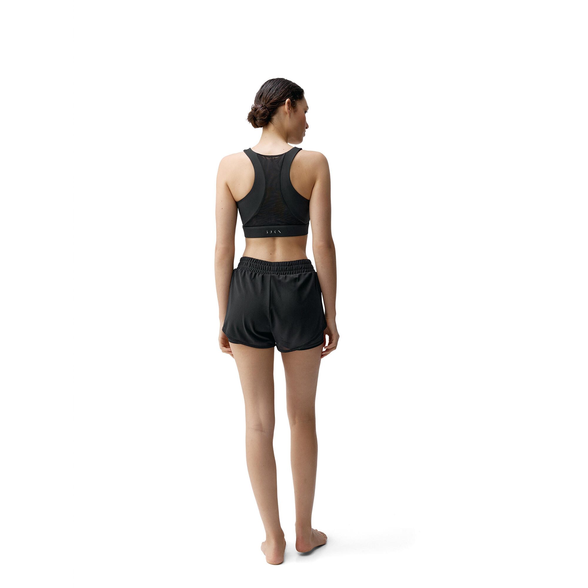 Short corto mujer 2 en 1 negro Born Living Yoga Padma 5/5
