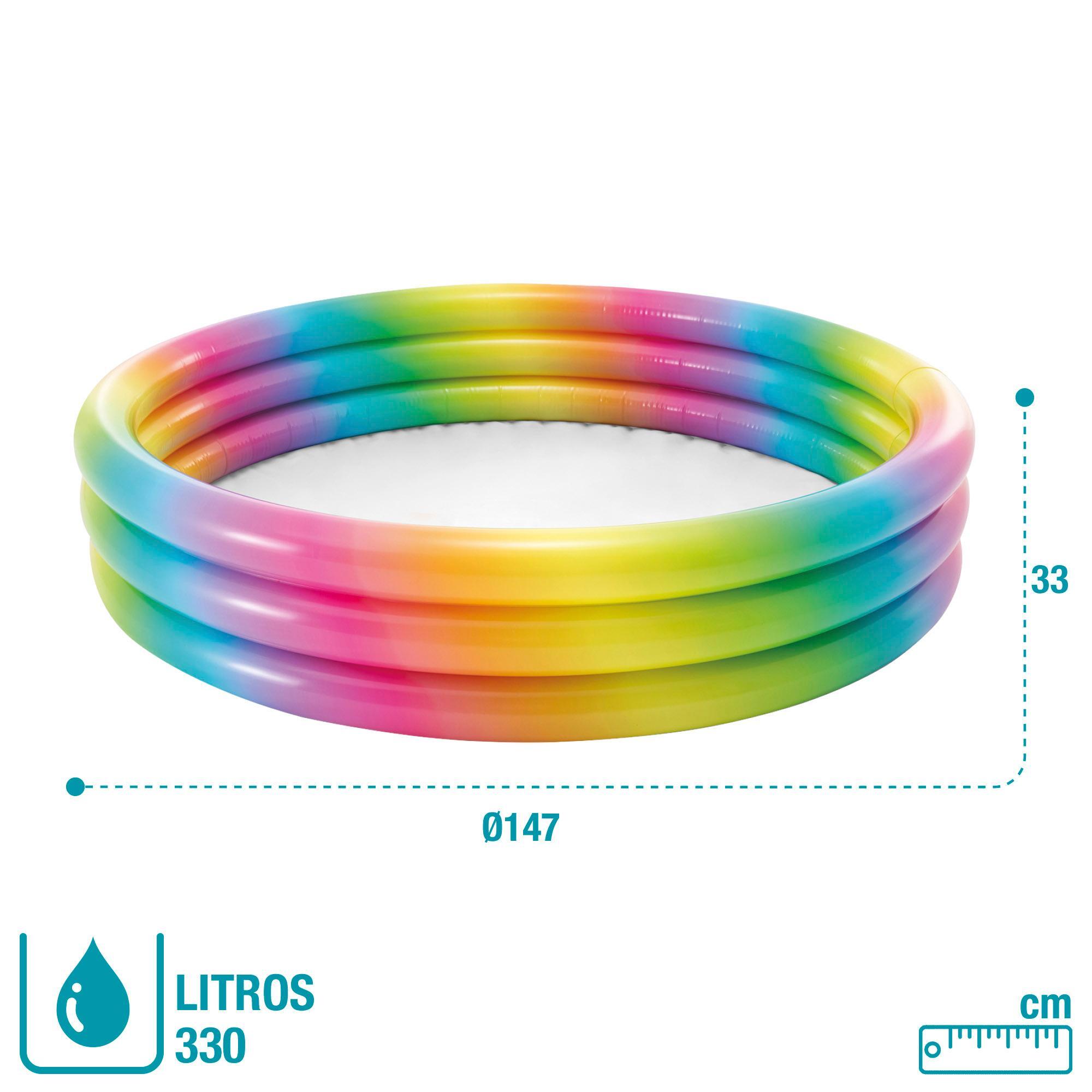 Piscina hinchable infantil INTEX multicolor - CD 4/5