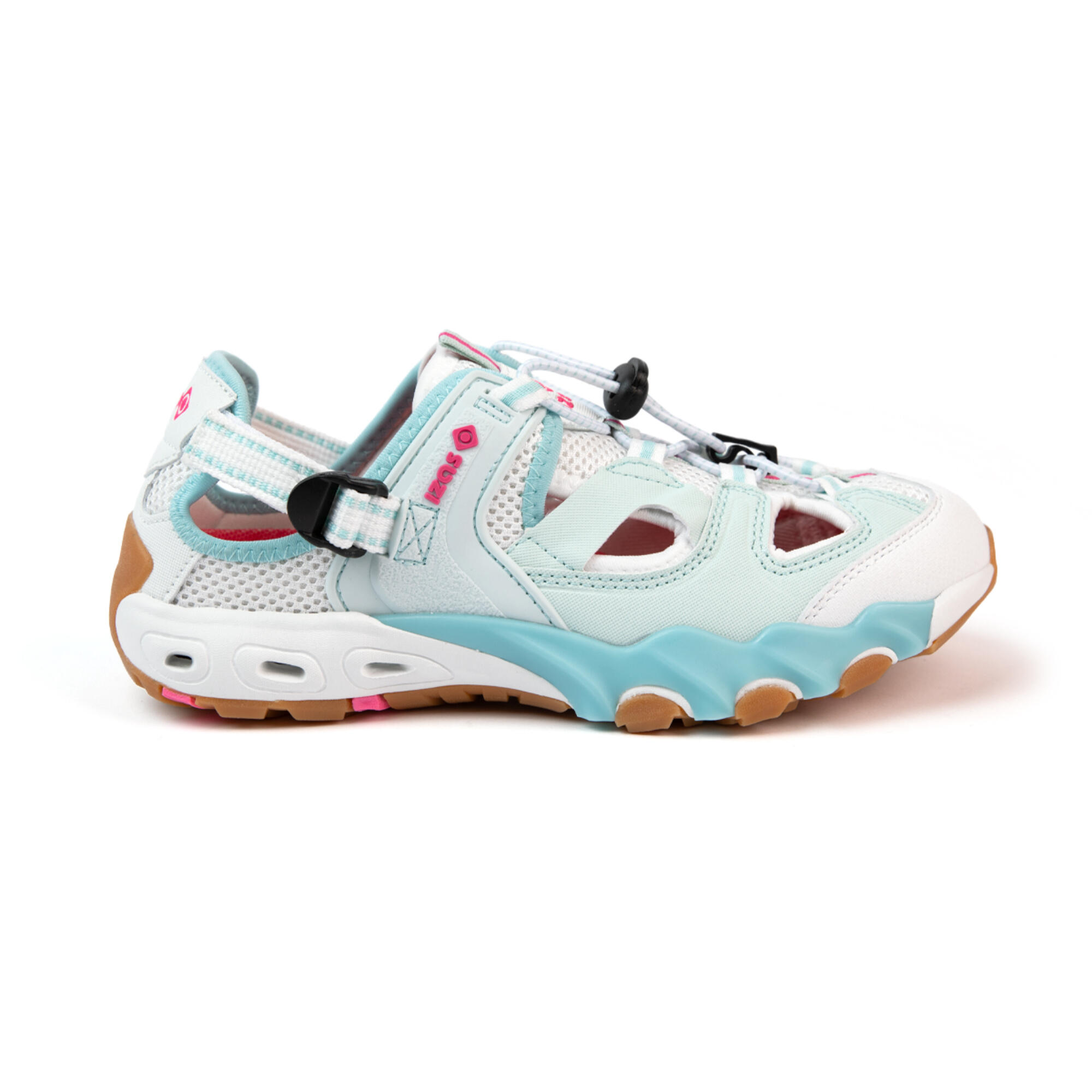 Sandalias cerradas de montaña y trekking Niños Izas Penk V3 rojo 5/5