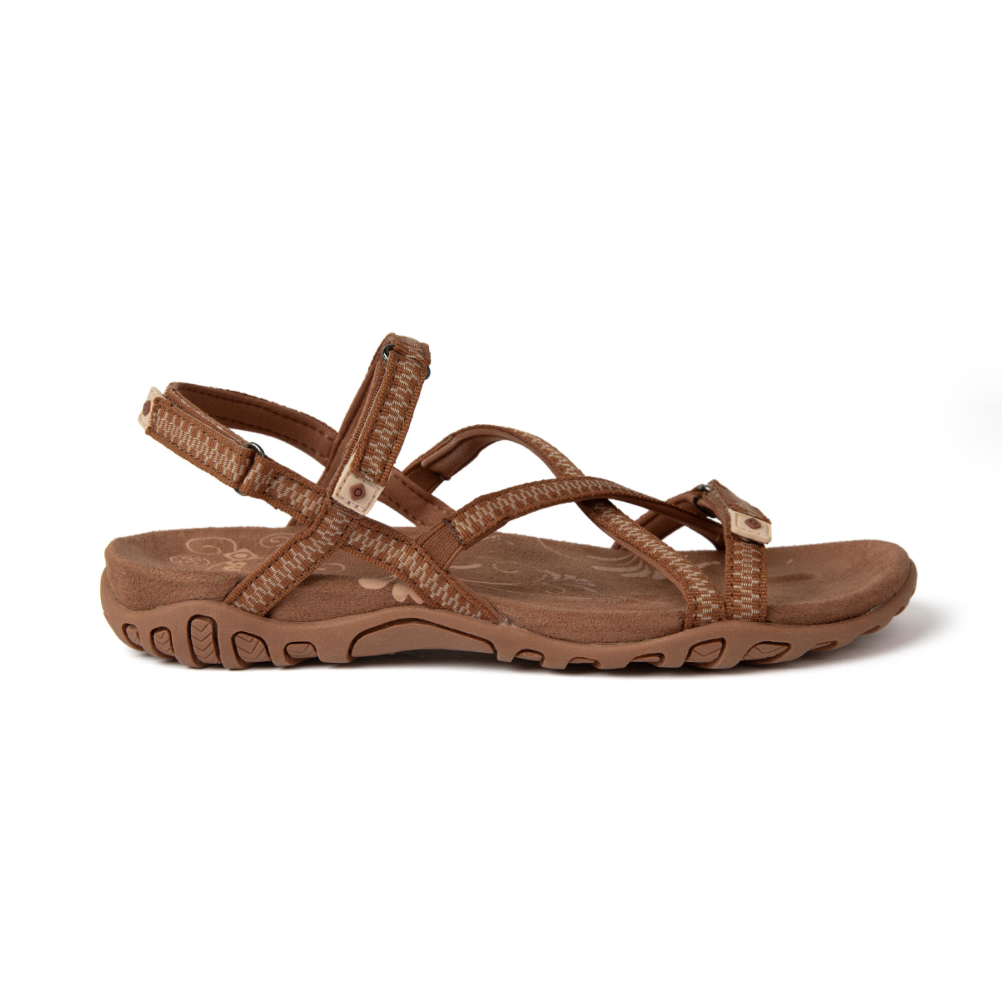 Sandalias de montaña y trekking Mujer Izas Kenia V4 marrón 5/5