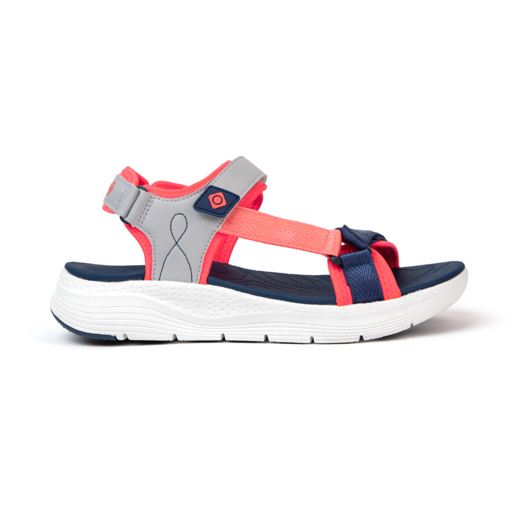 Sandalias de montaña Mujer Izas Poitiers gris 5/5