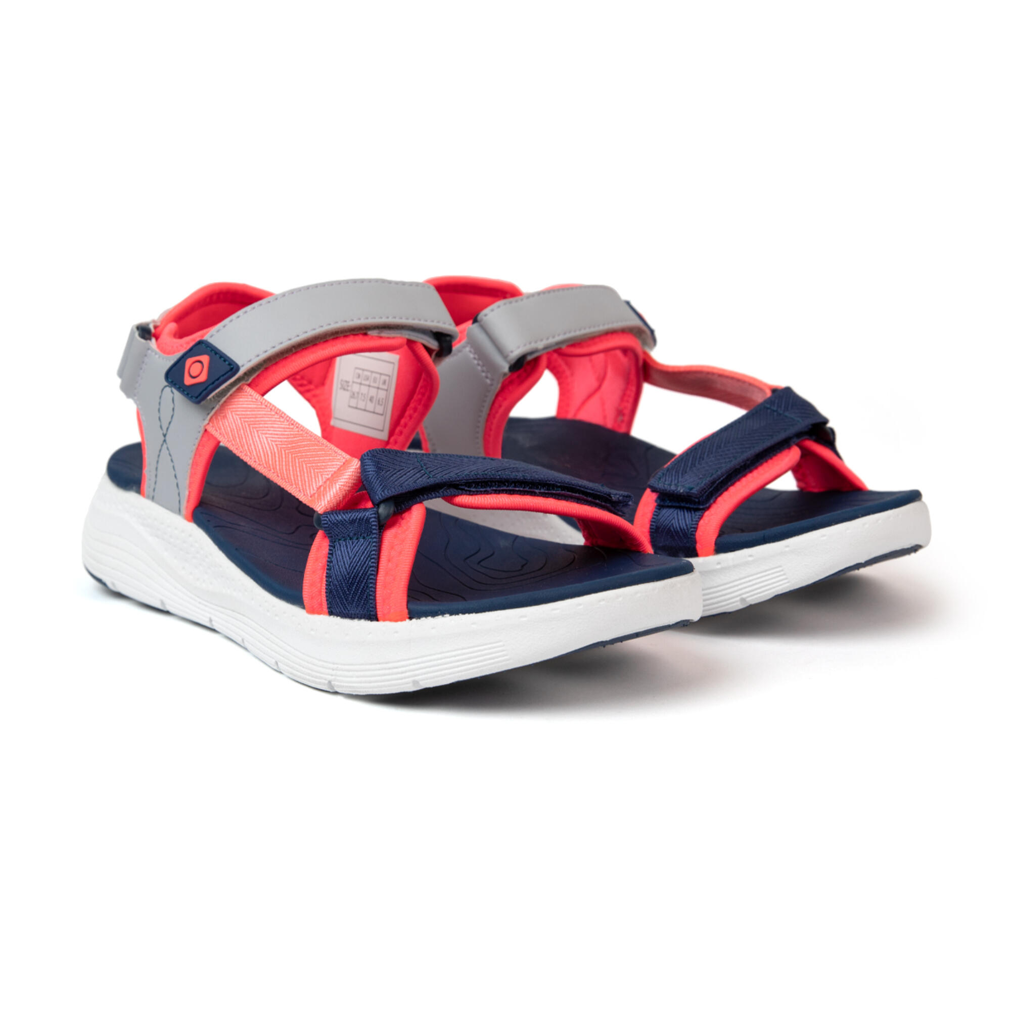 Sandalias de montaña Mujer Izas Poitiers gris 2/5