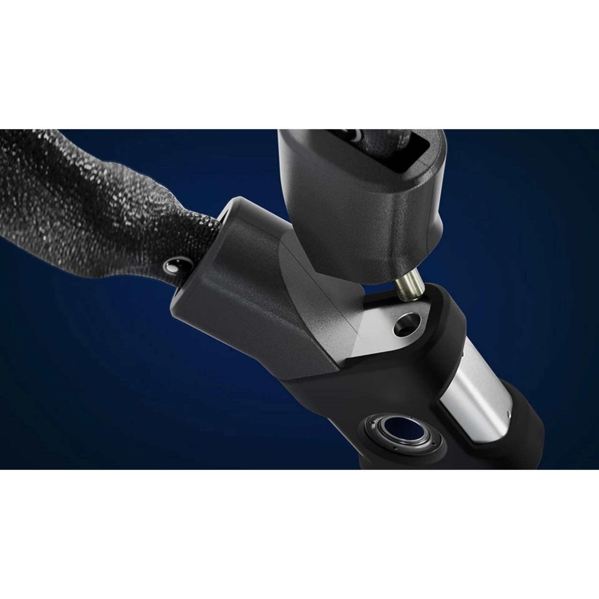 ANTIVOL VELO CHAÎNE ABUS YARDO 7807F/85 NOIR 2/6