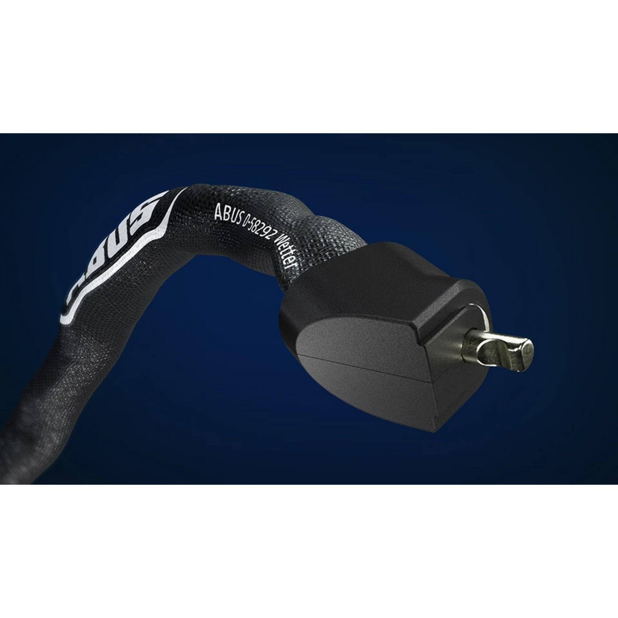 ANTIVOL VELO CHAÎNE ABUS YARDO 7807F/85 NOIR 4/6