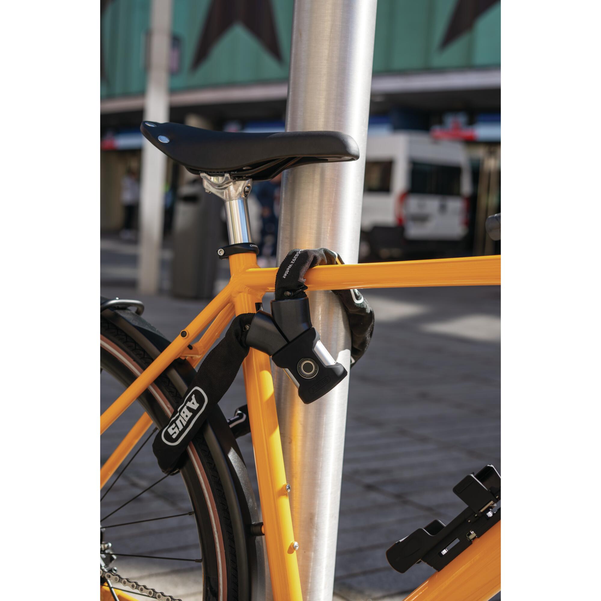 ANTIVOL VELO CHAÎNE ABUS YARDO 7807F/85 NOIR 5/6