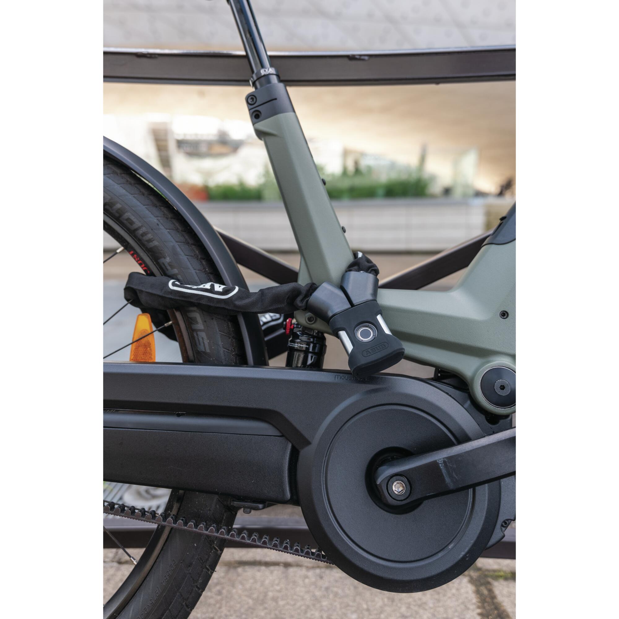 ANTIVOL VELO CHAÎNE ABUS YARDO 7807F/85 NOIR 6/6