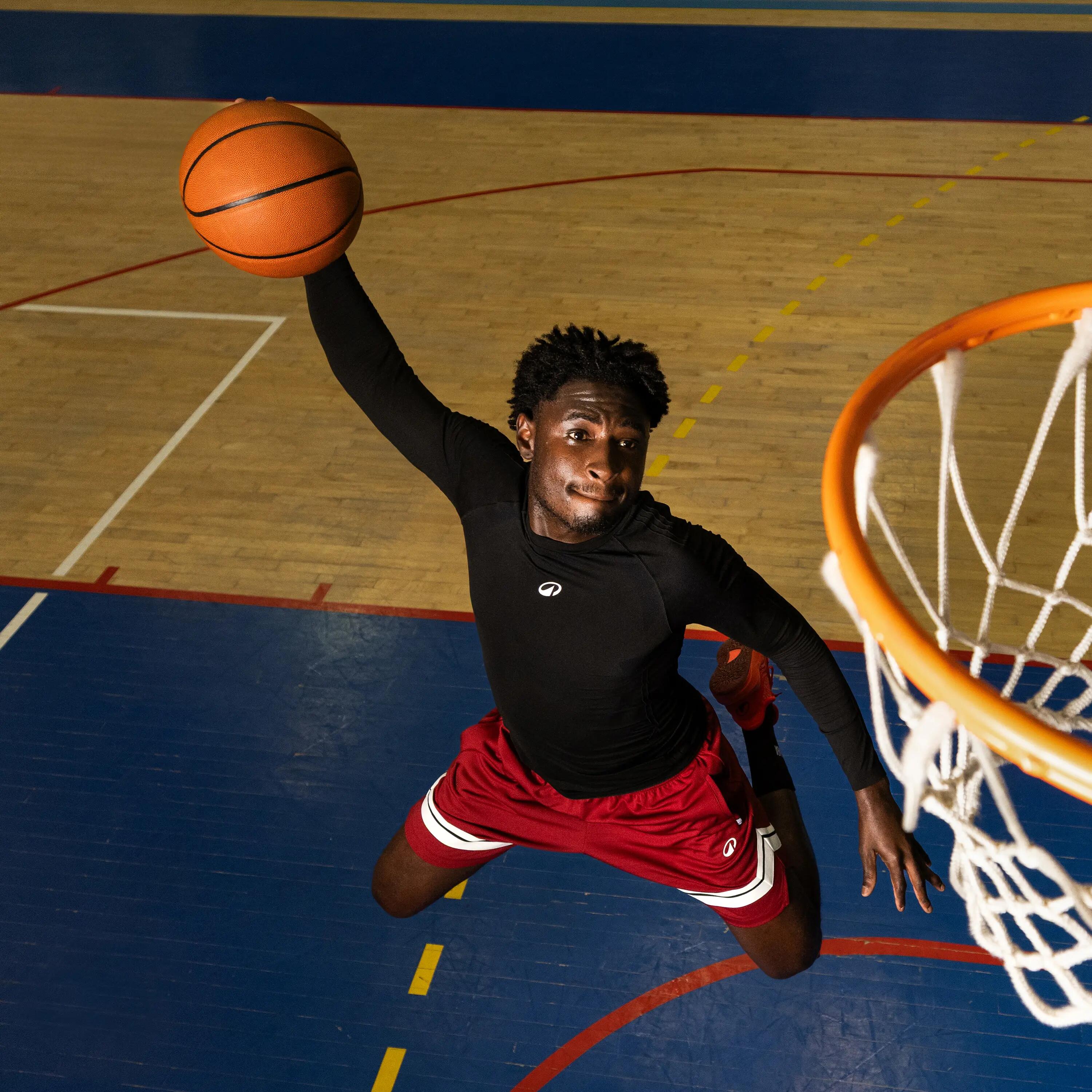 Unisex Long-Sleeved Basketball Base Layer Top, 900 9/9