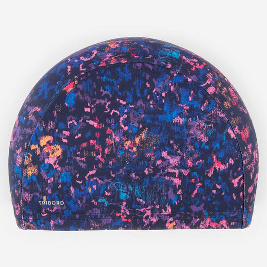 Cuffia piscina M LINES tessuto rosa