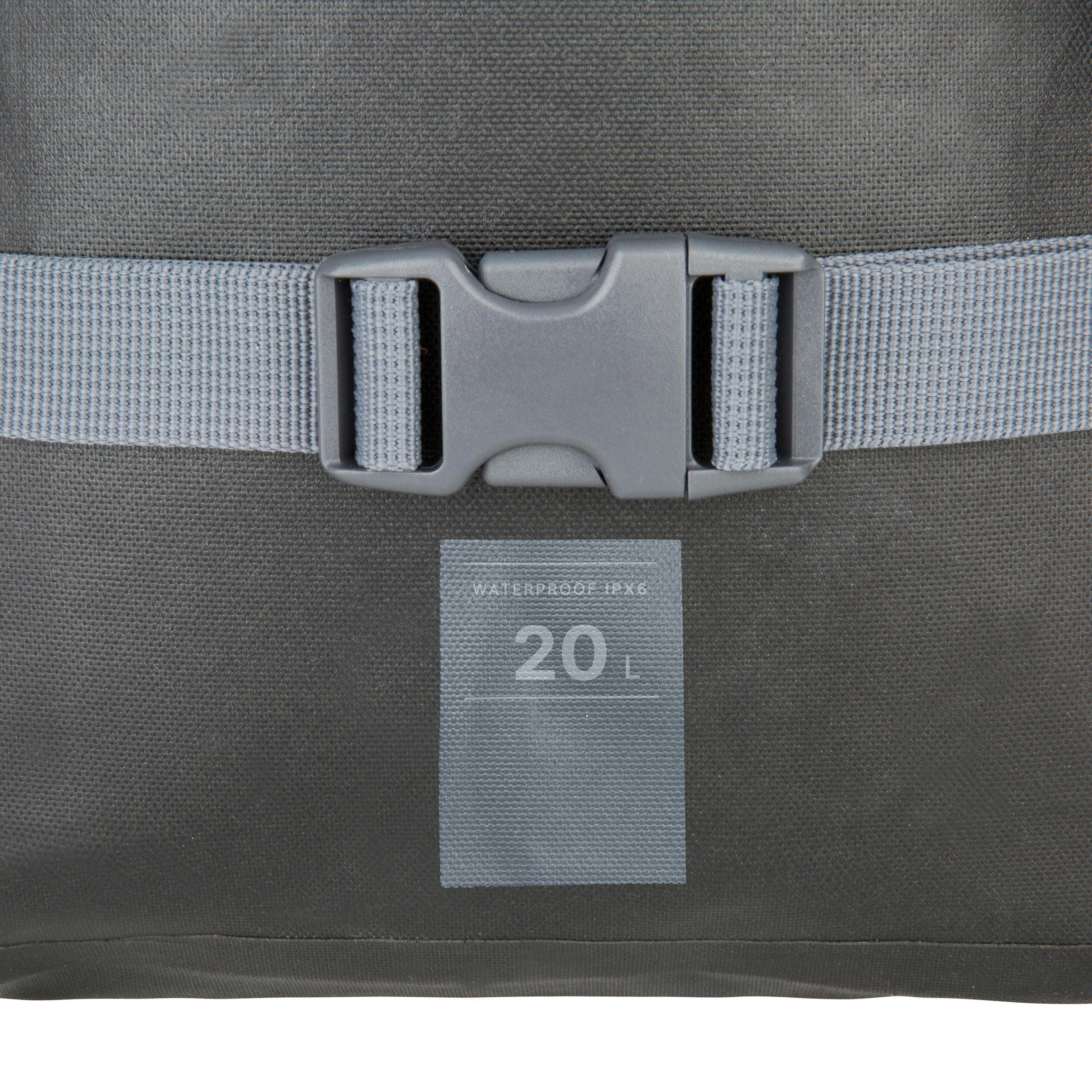 SAC À DOS ÉTANCHE 20 L NOIR - DECATHLON