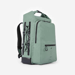 Mochila Deportes Acuáticos 500 Caqui Estanca Ipx6 30 Litros