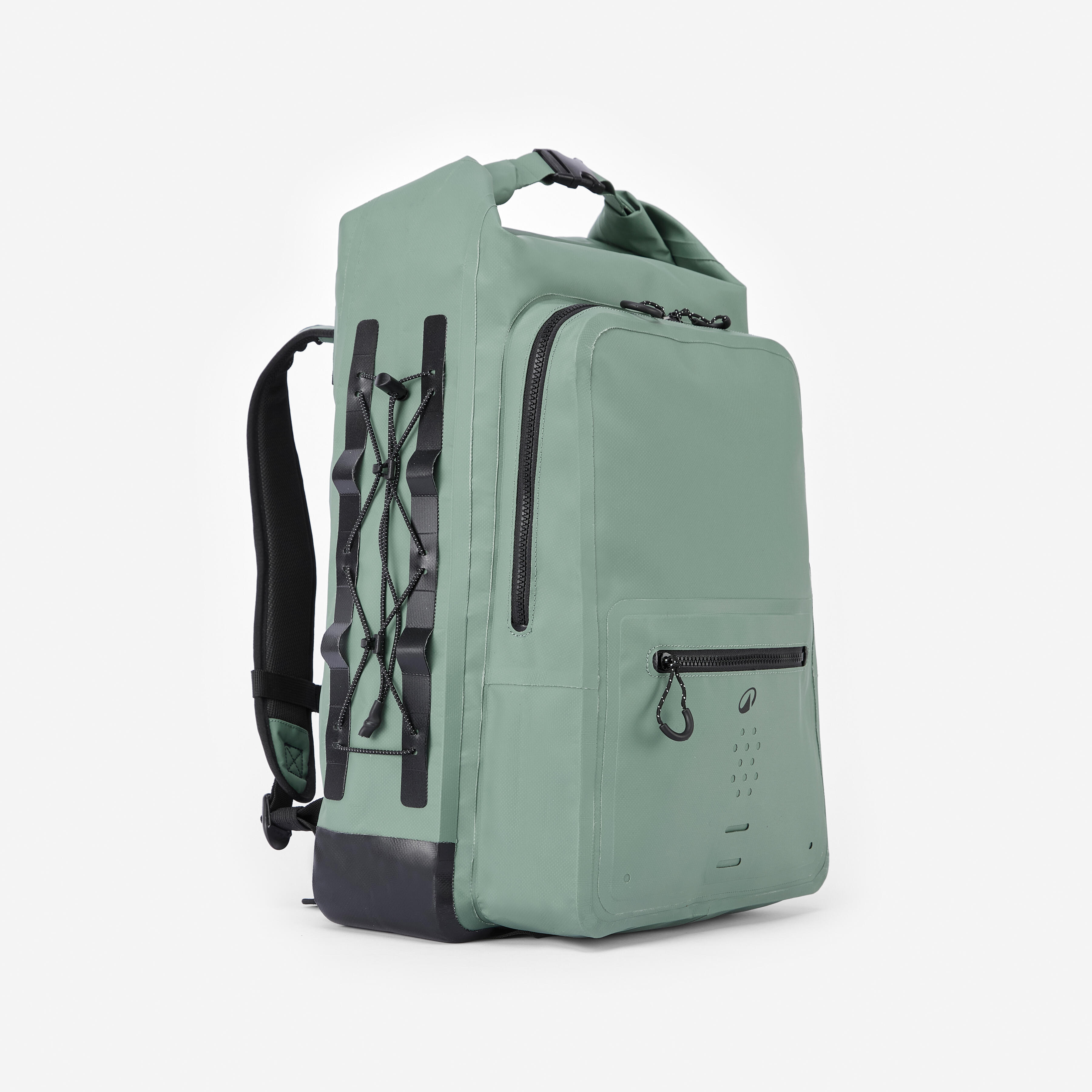 Waterproof Backpack Water Sports 30 L , IPX6 500 - Khaki Green