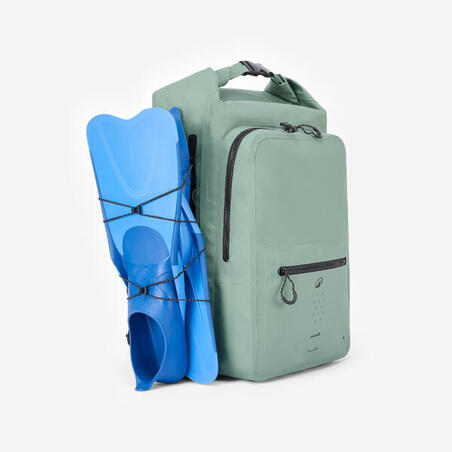 Рюкзак для серфінгу 500 водонепроникний IPX6 30 л хакі