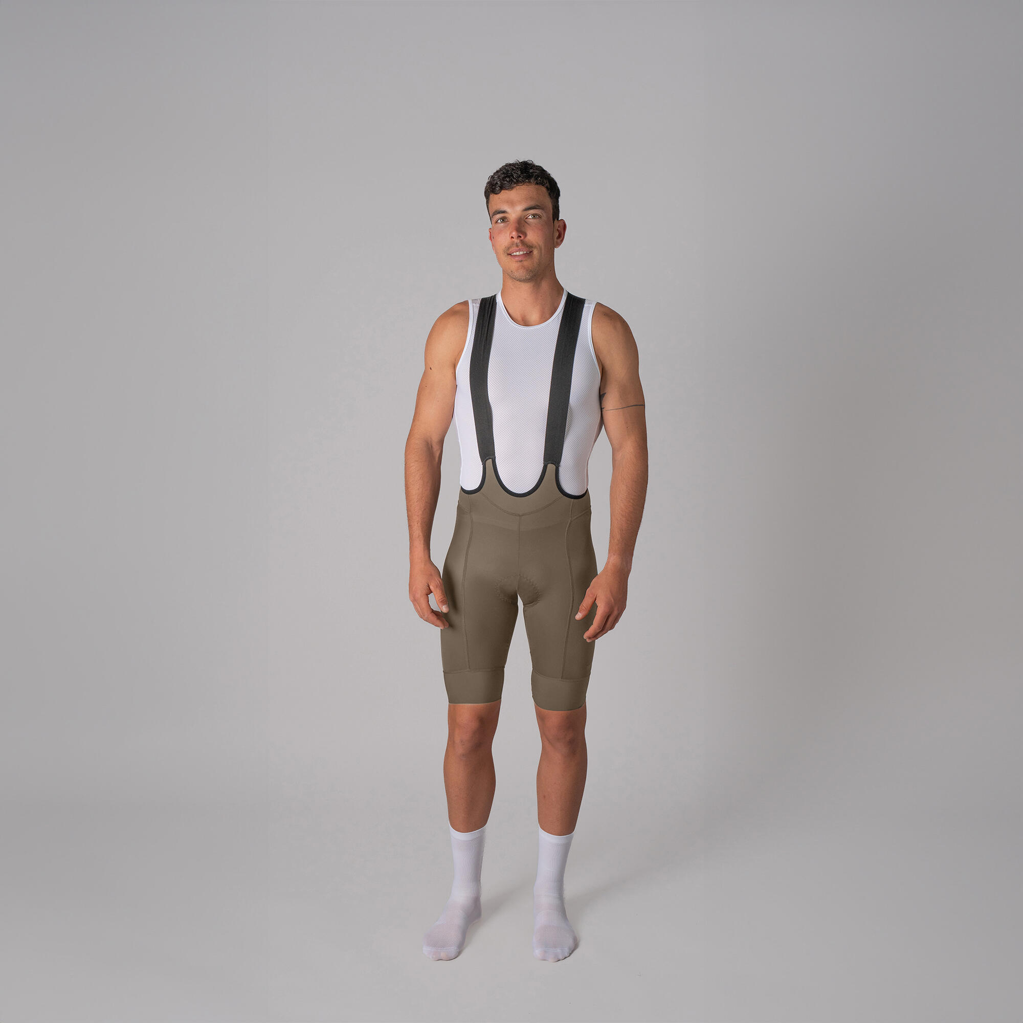 Culotte ciclismo corto Vestta Pro Essential Topo 2/5