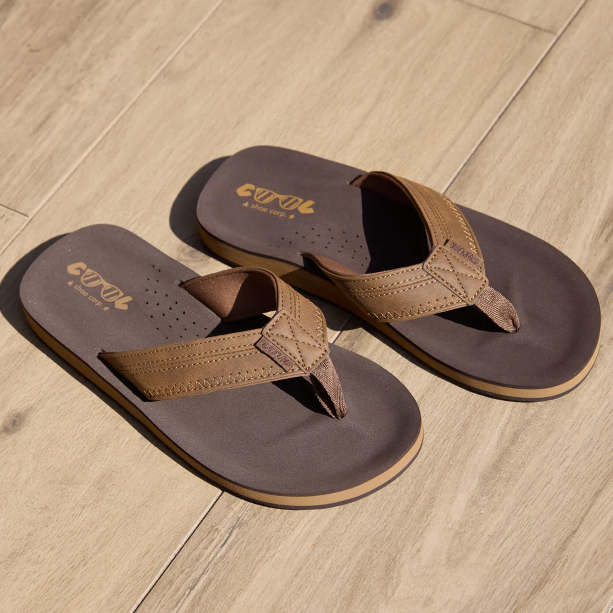 TONGS HOMME CLOUD BROWN 3/3