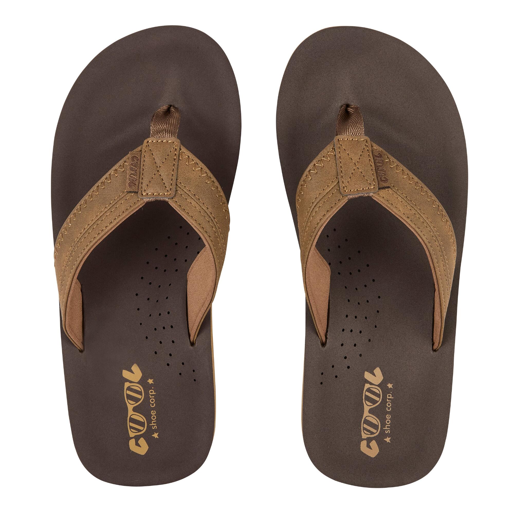 TONGS HOMME CLOUD BROWN 2/3
