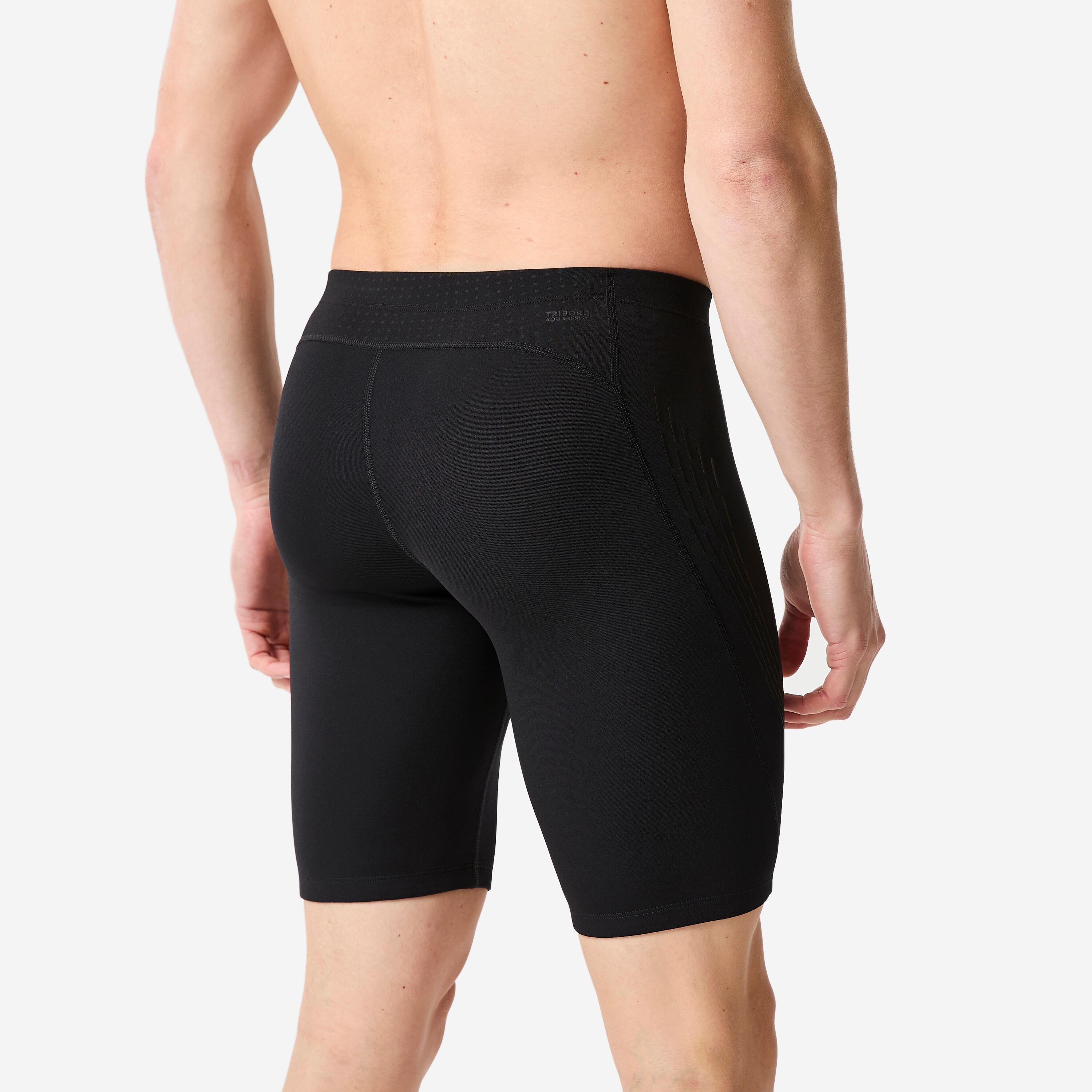 Jammer de natation homme, 500 Fiti noir 3/7