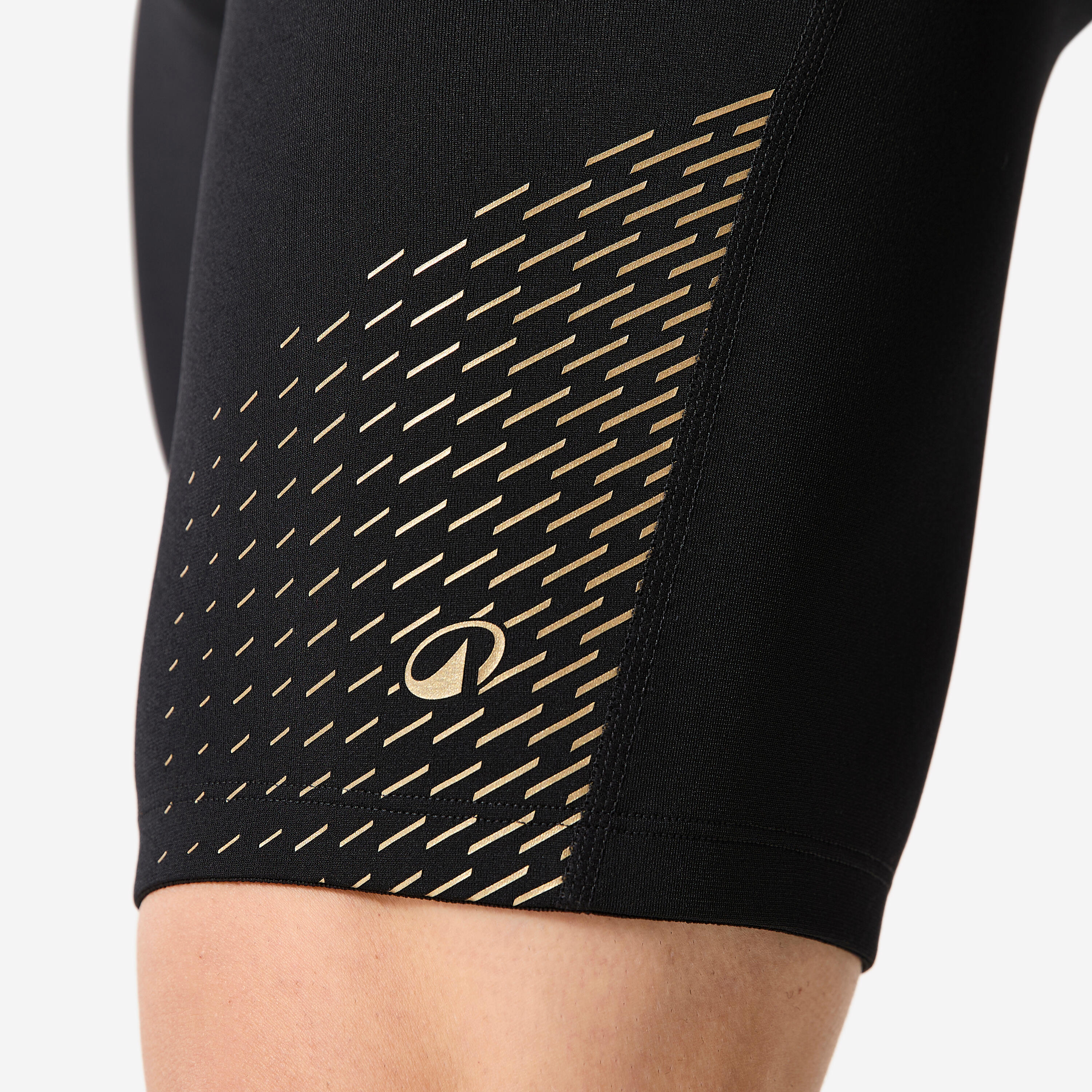 Jammer de natation homme, 500 Fiti marron 5/7