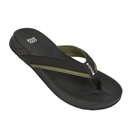 TONGS FEMME ODYSSEE BLACK OLIVE