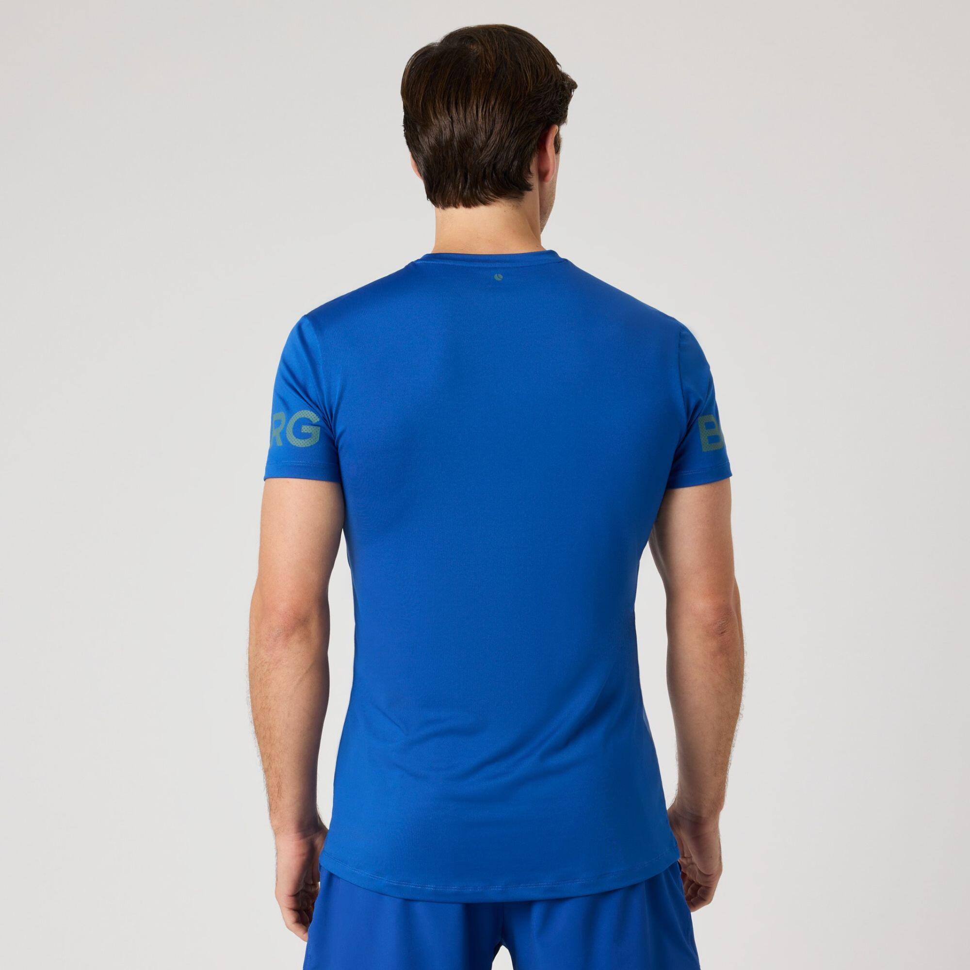 Borg T-Shirt heren | Monaco blauw 4/4