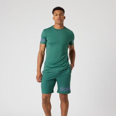 Borg t-shirt | mallard groen