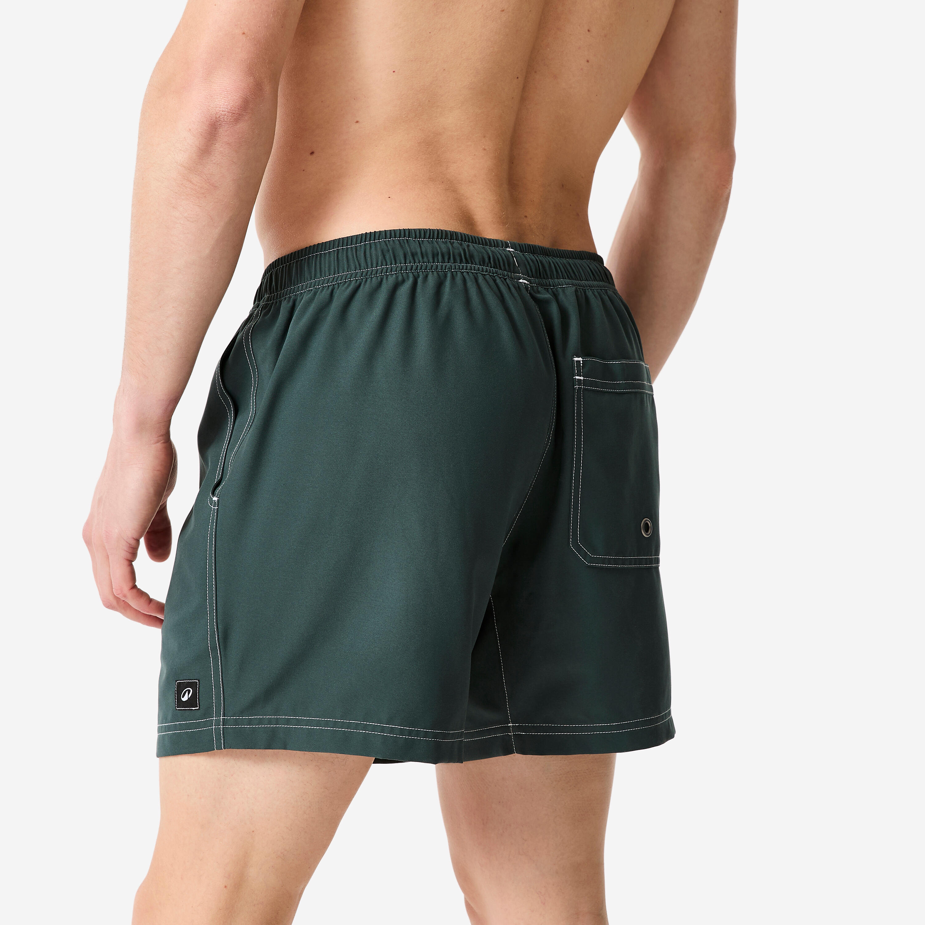 Costume mare surf uomo 100 HEGOA corto verde 3/7
