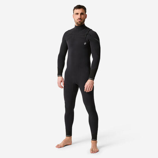 Neoprenanzug Surfen Herren 900 4/3 mm schwarz