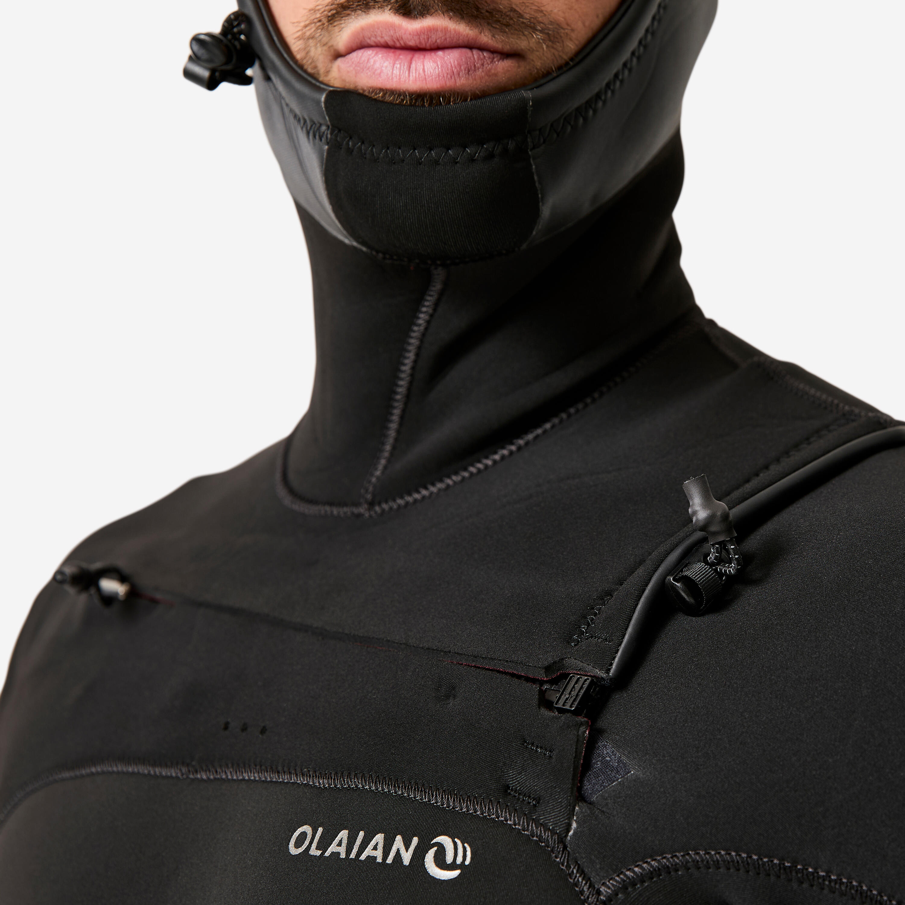 Neoprenanzug Surfen 900 5/4 mm mit Kopfhaube Herren. 8/14