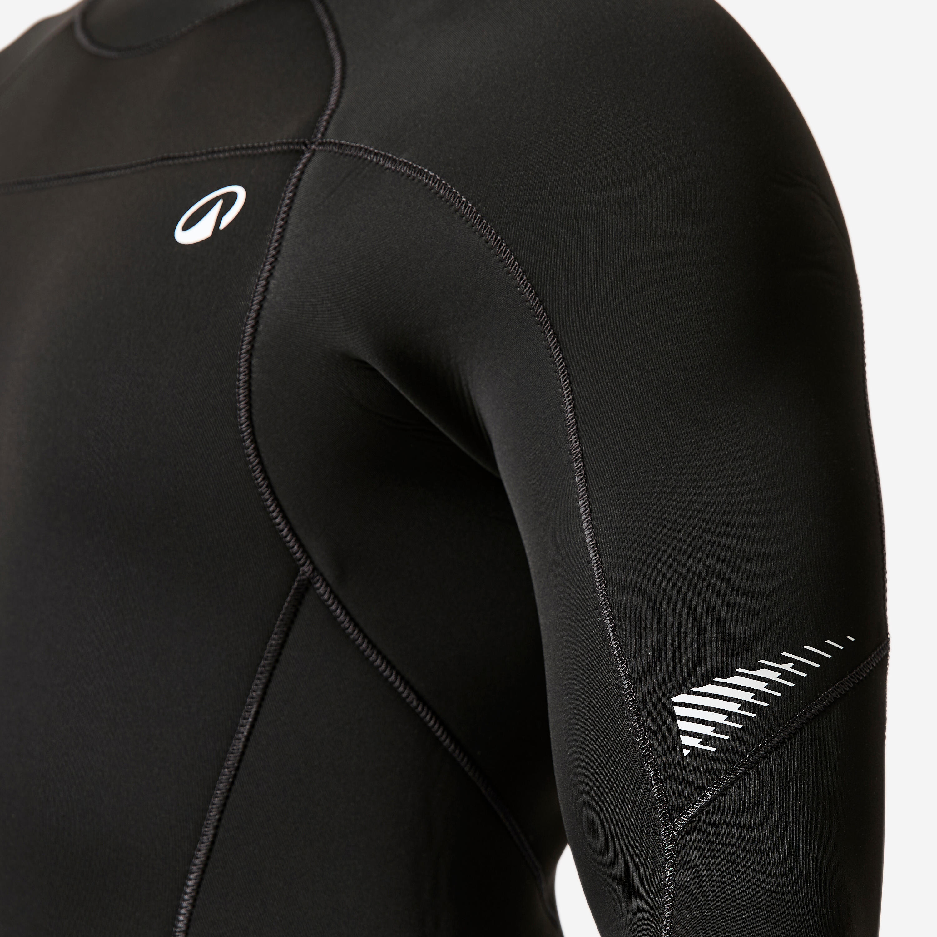 Neoprenanzug Surfen Herren Neopren 4/3 mm 500 schwarz 8/11