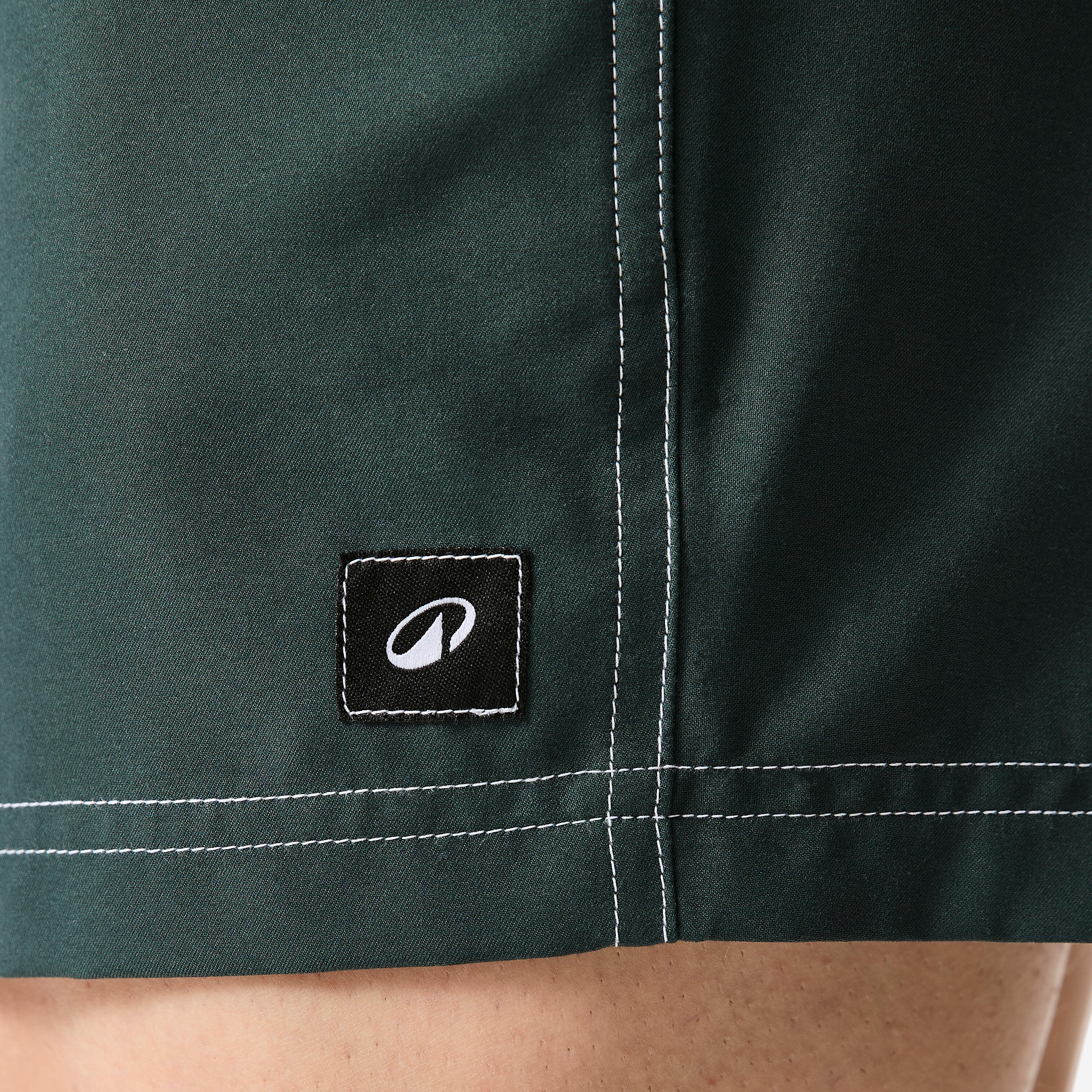 Costume mare surf uomo 100 HEGOA corto verde 7/7