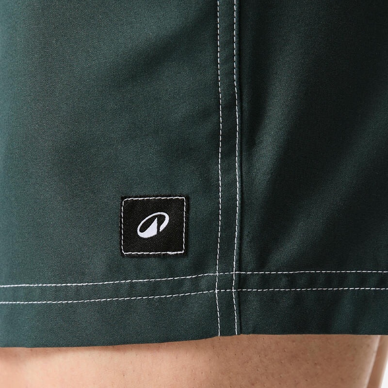 Şort de baie scurt Boardshort surf 15" 100 Hegoa Verde Bărbați