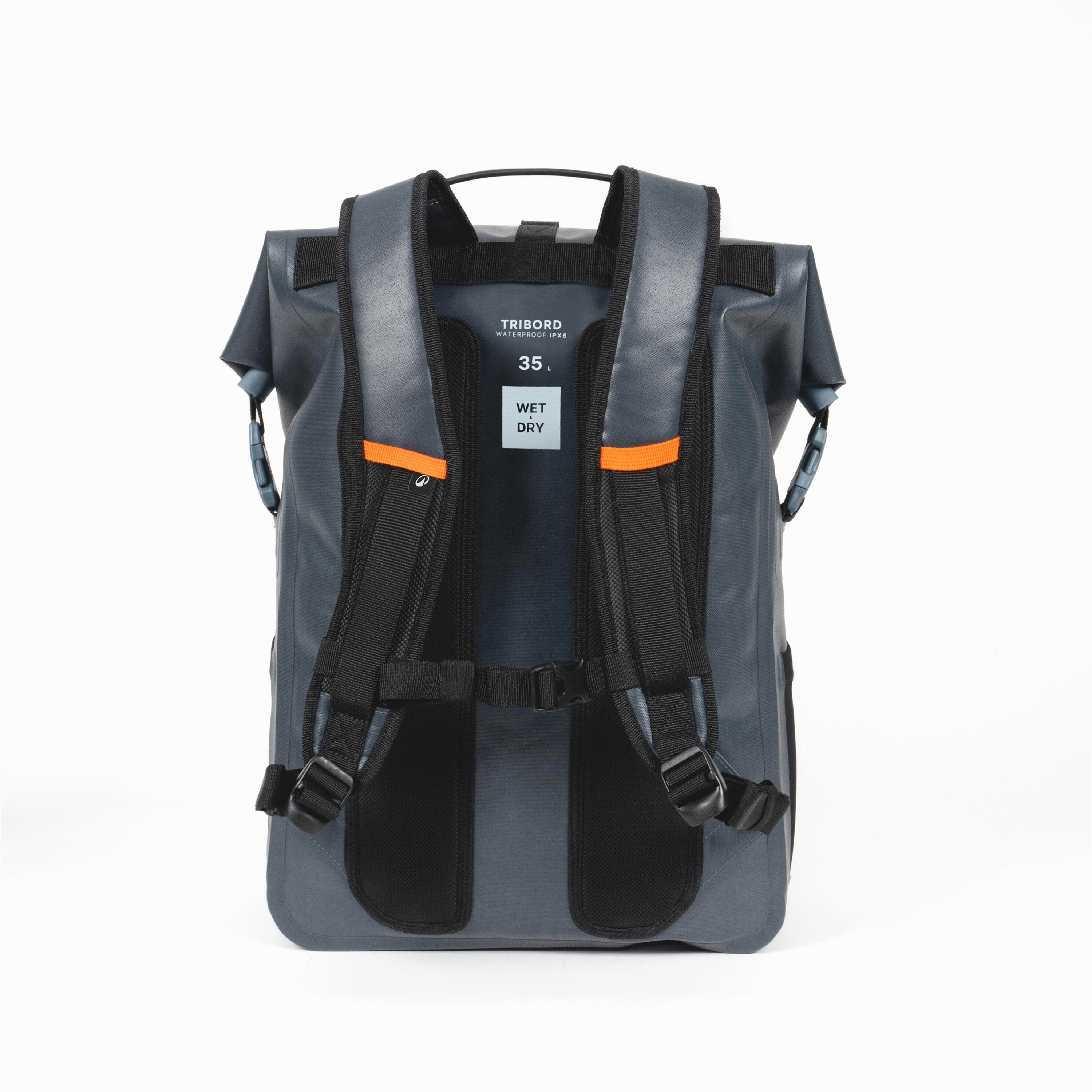 Plecak żeglarski Decathlon szczelny IPX6 35 l 2-częściowy 2/20