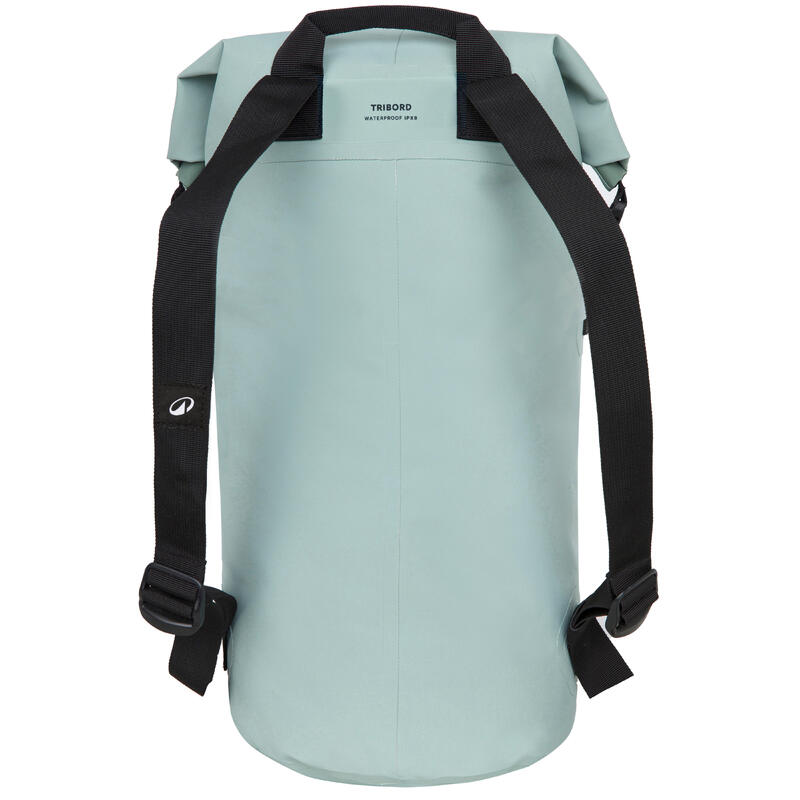 Su Sızdırmaz Silindir Çanta - 30 L - Haki - Kano/ SUP/ Yelkenli / Su Sporları