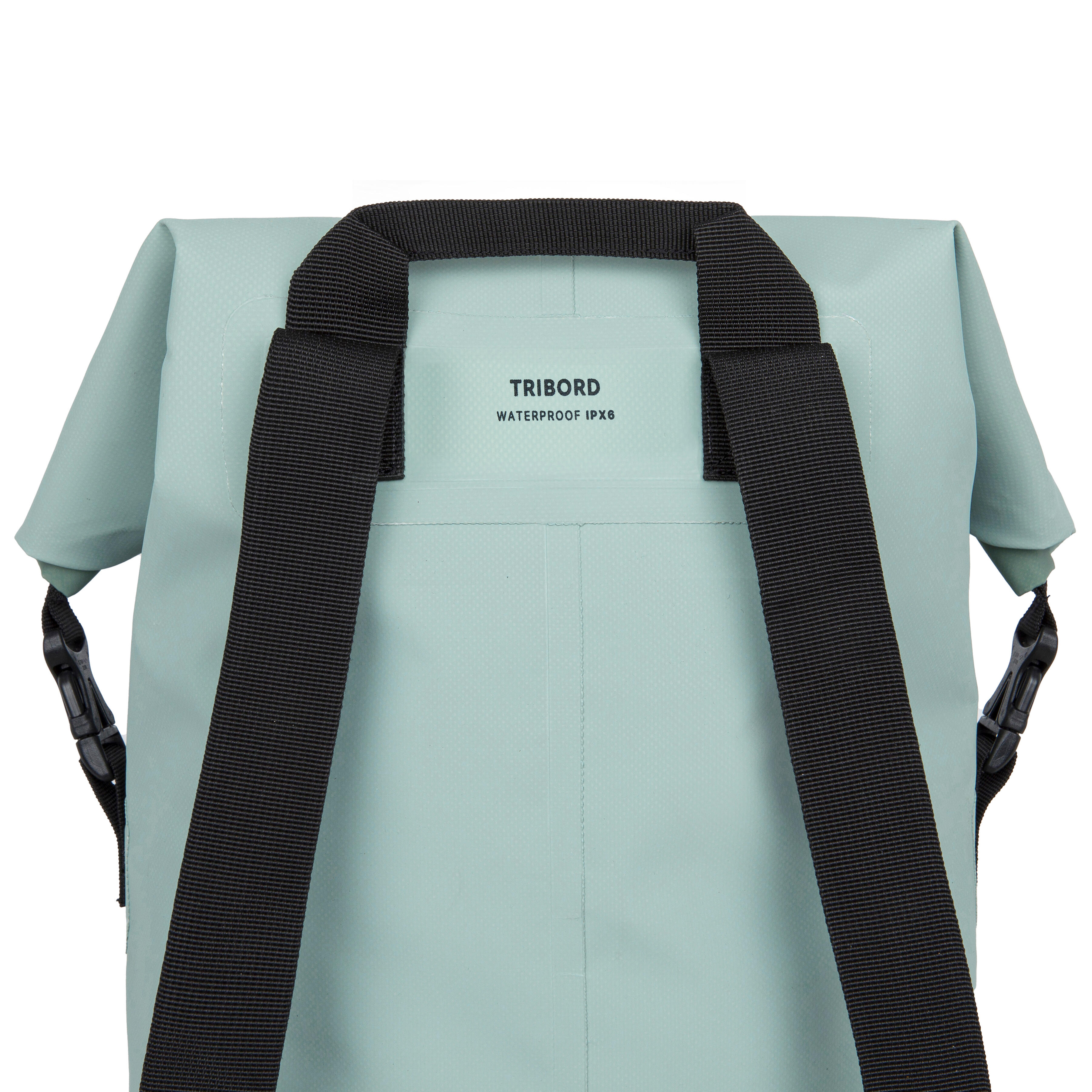 DECATHLON Vodácky vodotesný vak 40 l lišajníková bez · záber 7