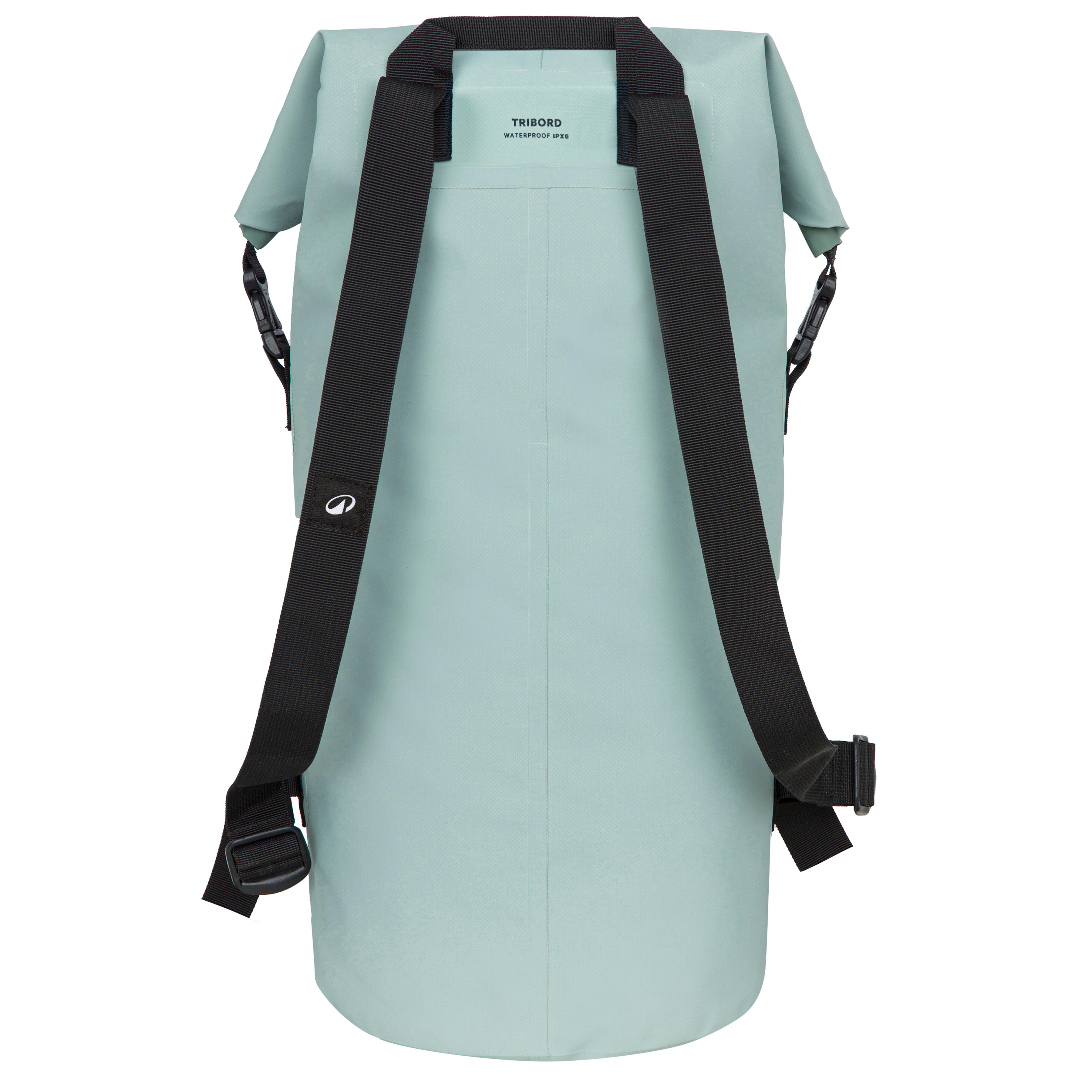 DECATHLON Vodácky vodotesný vak 40 l lišajníková bez · záber 6