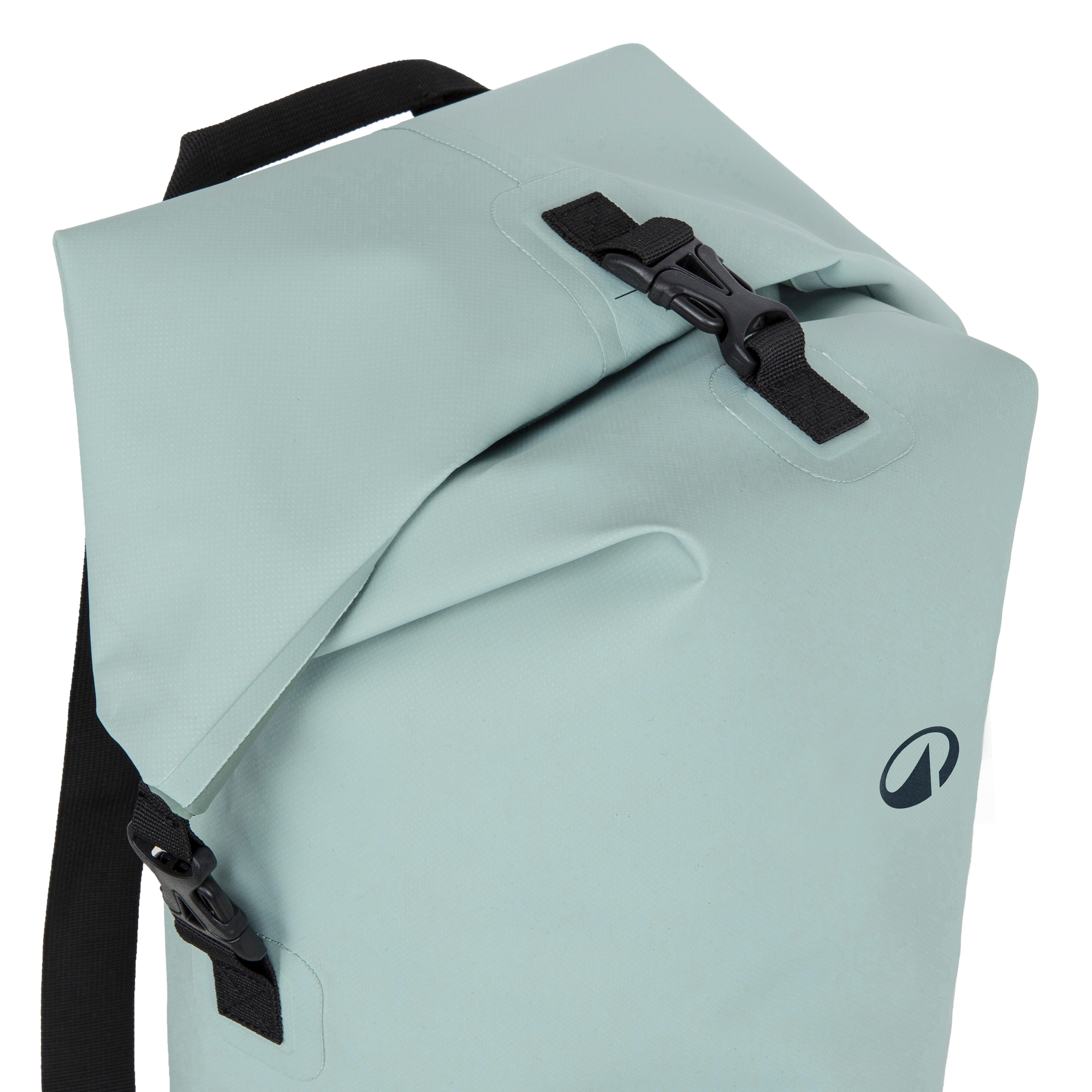 DECATHLON Vodácky vodotesný vak 40 l lišajníková bez · záber 8