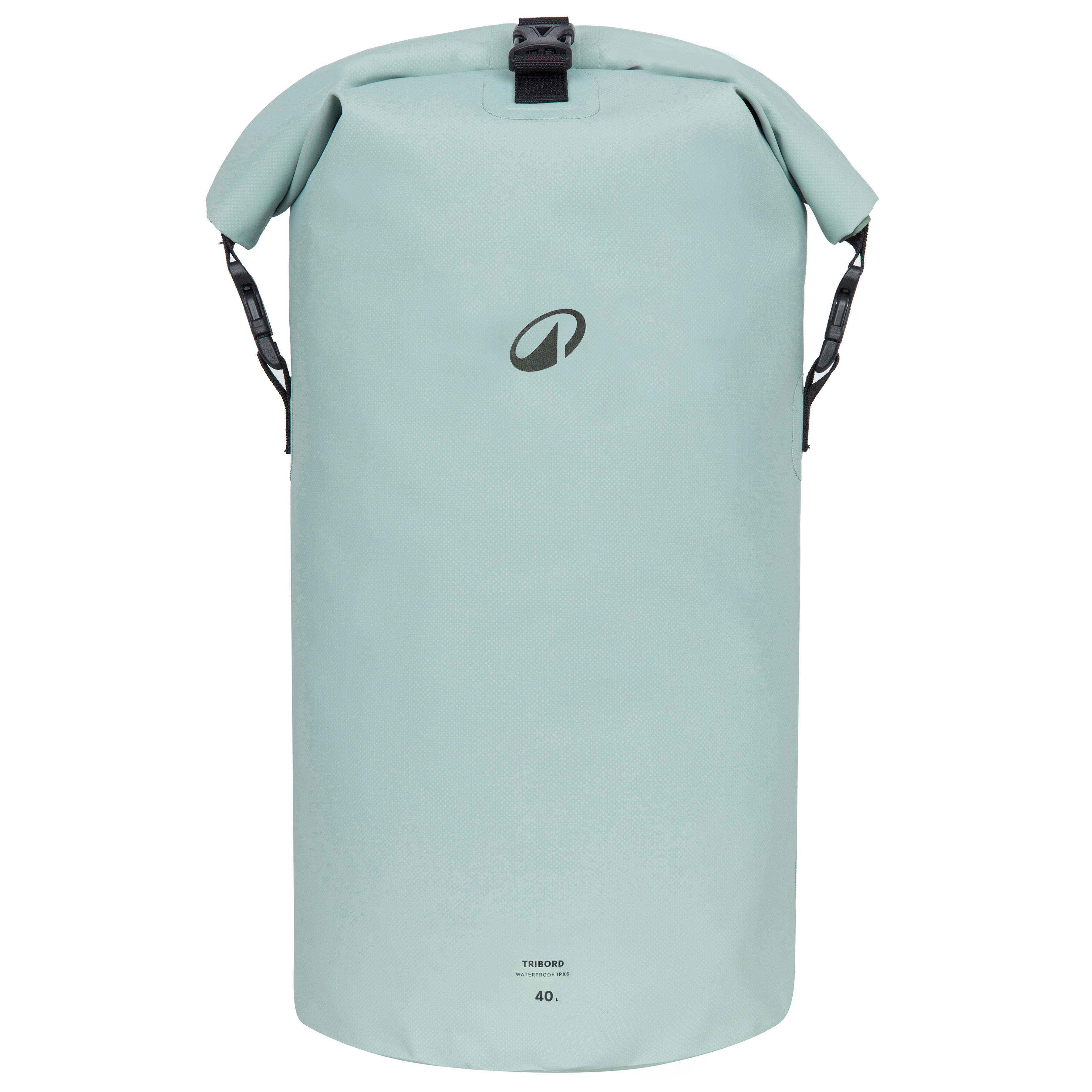 DECATHLON Vodácky vodotesný vak 40 l lišajníková bez · záber 3
