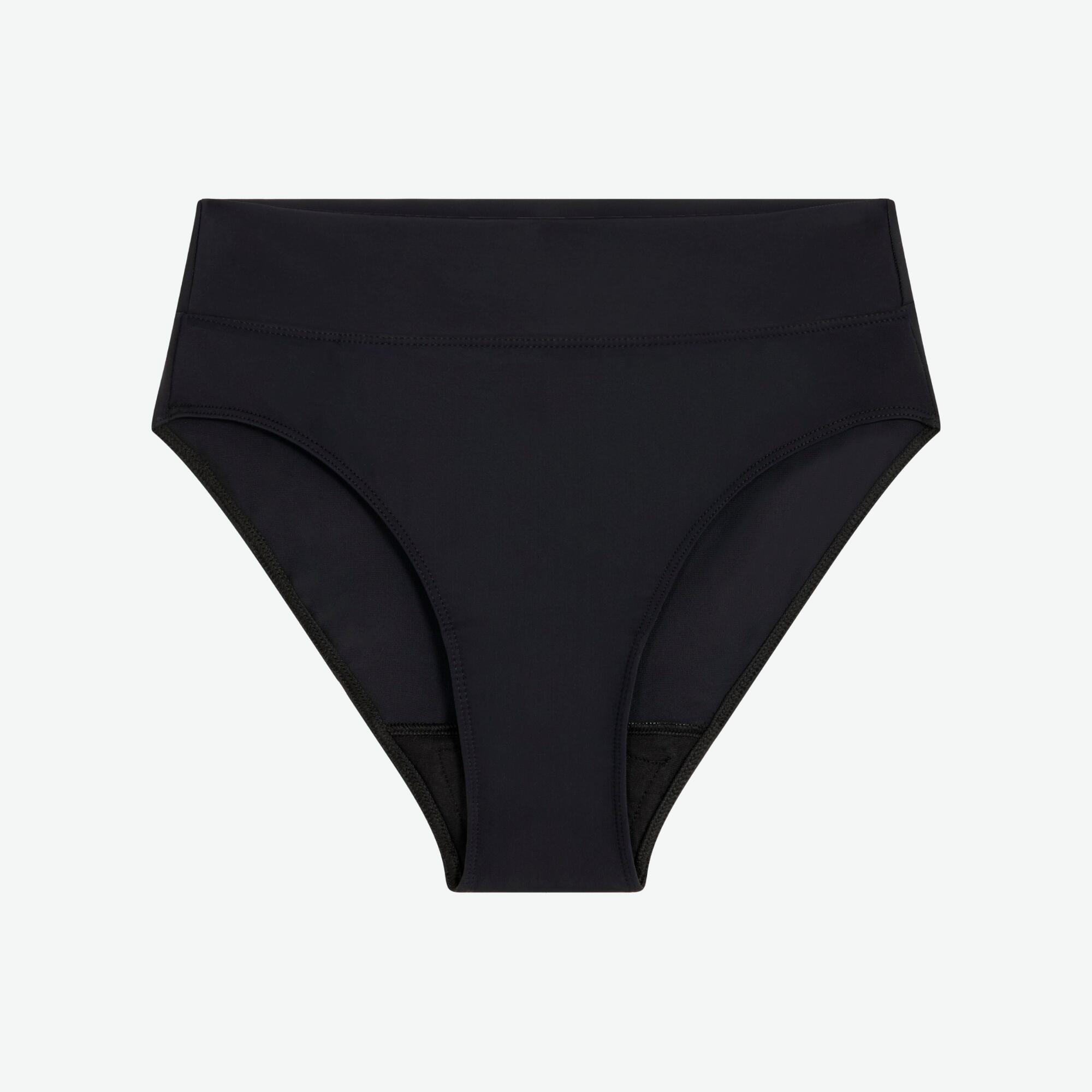 Seconde vie - Bas de maillot de bain menstruel taille haute 3/4