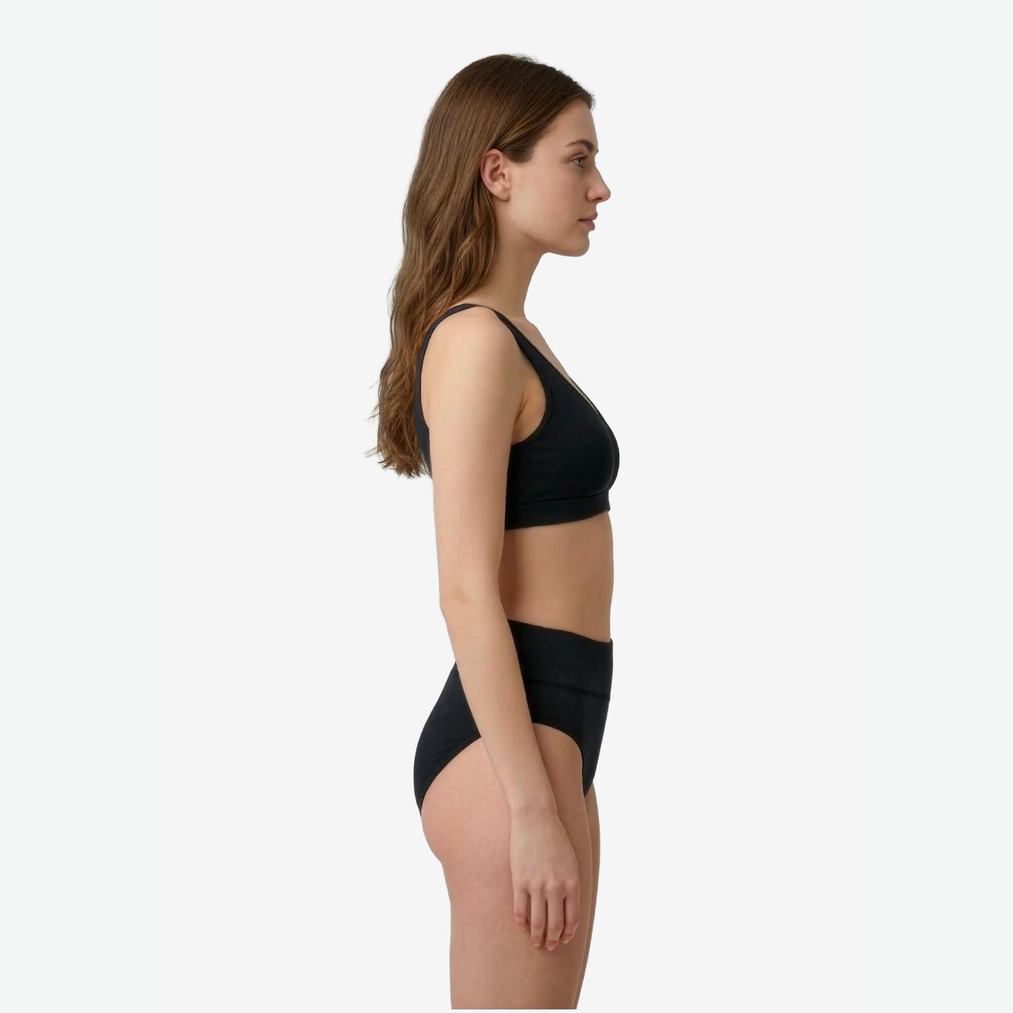 Seconde vie - Bas de maillot de bain menstruel taille haute 4/4