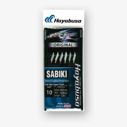 Przywieszka Hayabusa Sabiki Fish Skin Super Flash nr 10