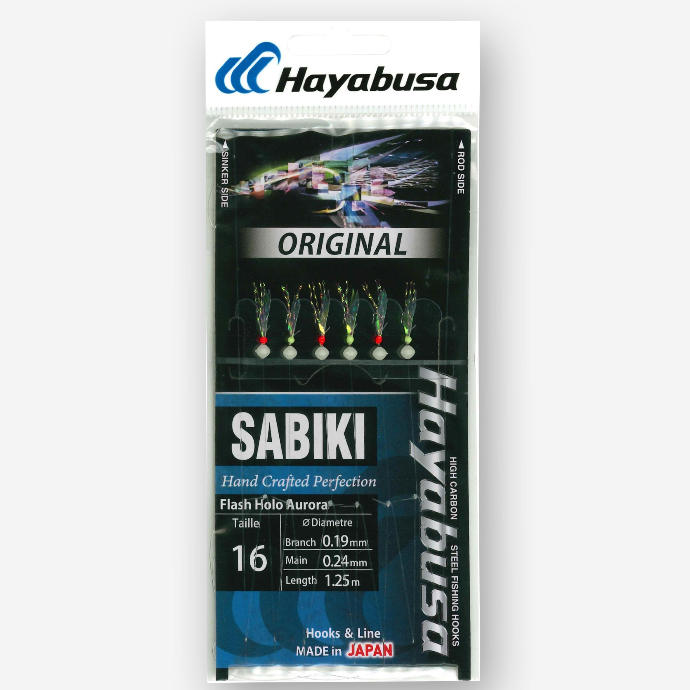 HAYABUSA Sabiki Flash Holo Aurora T16 mitraillette