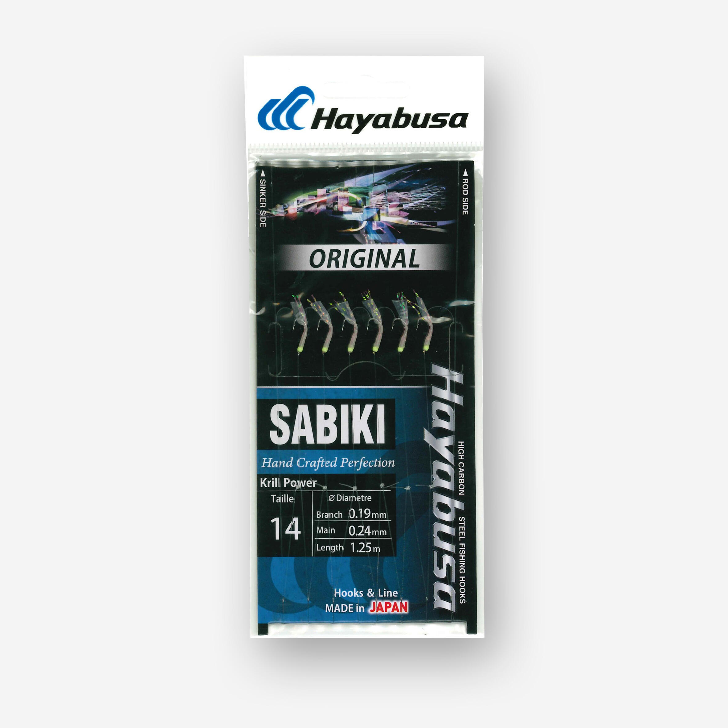 HAYABUSA Sabiki Krill Power T14 mitraillette