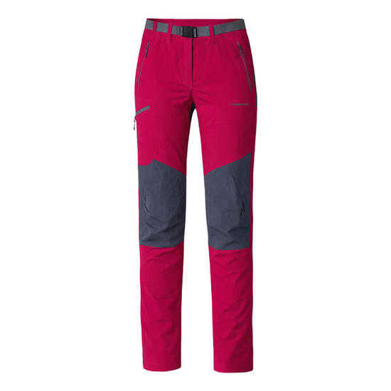 Pantalón de montaña y trekking Mujer Trangoworld Oteros rojo