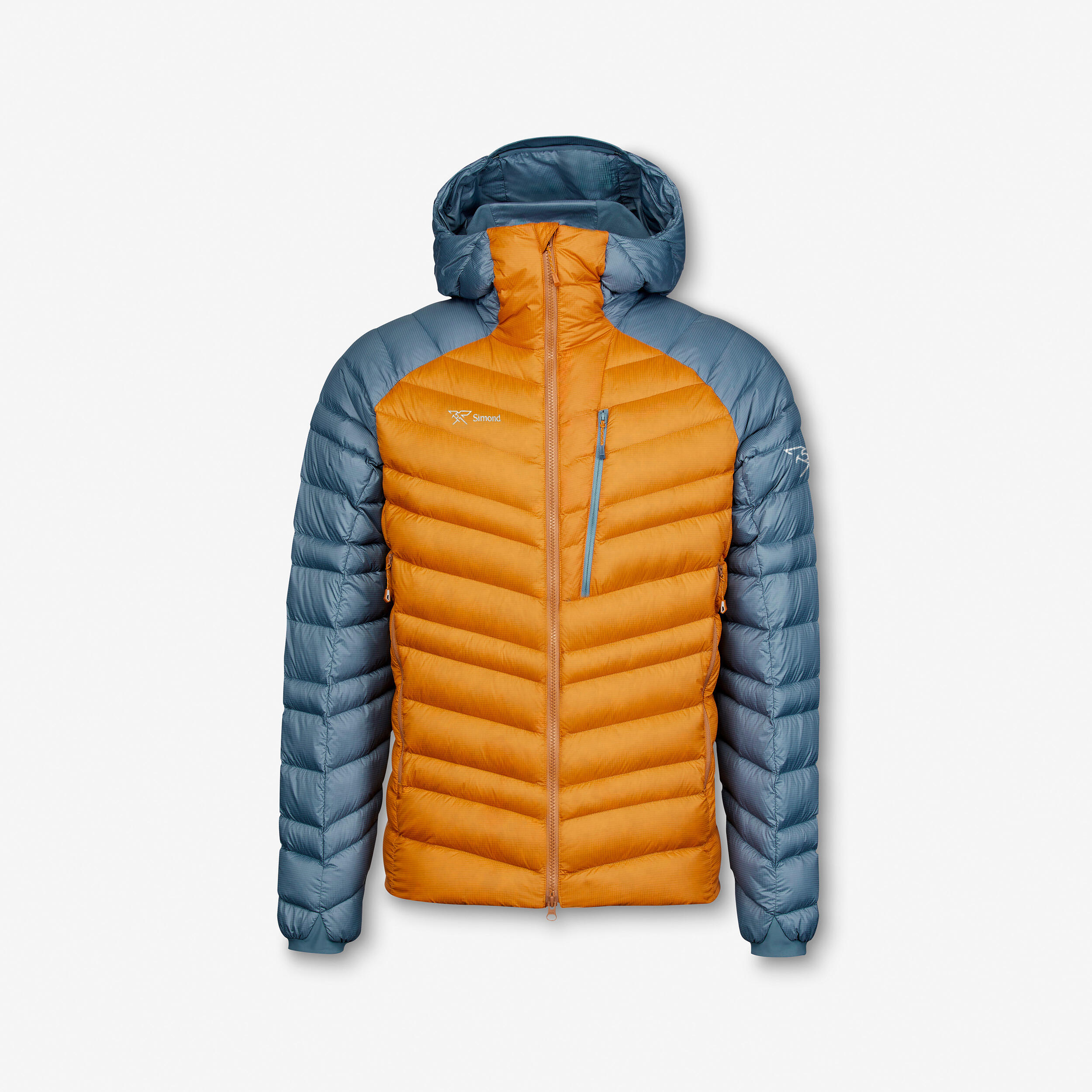 Doudoune duvet Alpinism Homme Ochre - Gris 12/17